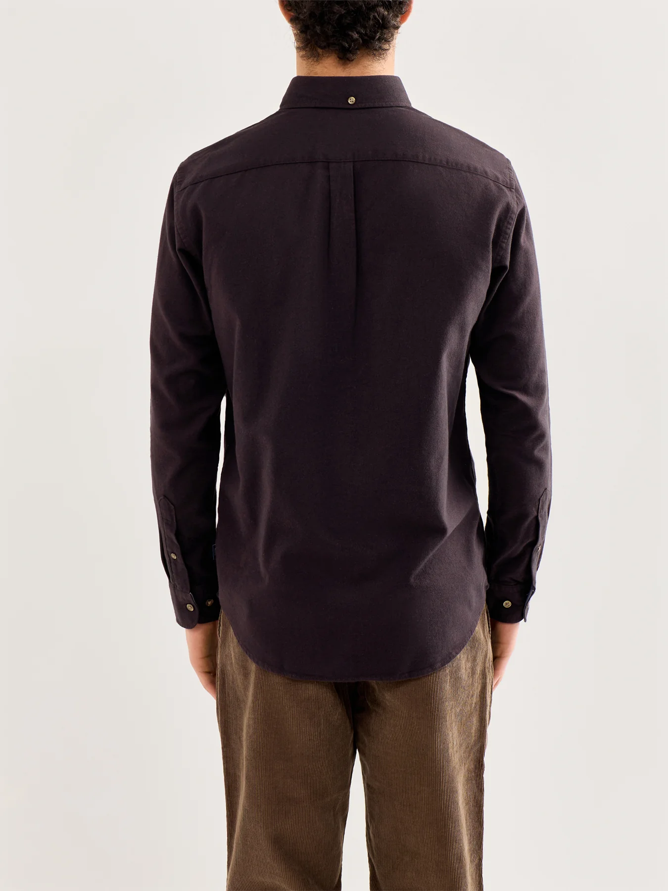 Flannel Christmas Shirt Burgundy - Image 5