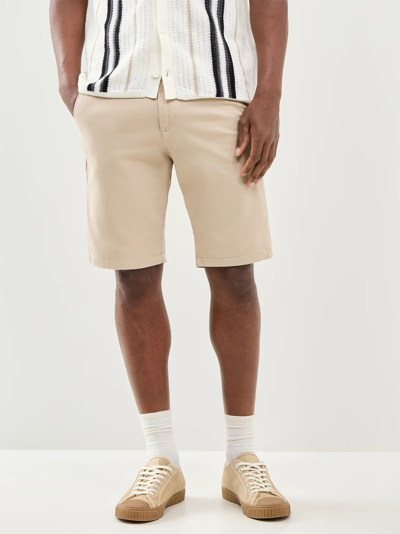 Jpstbowie Chino Shorts Regular Fit Beige - Image 4
