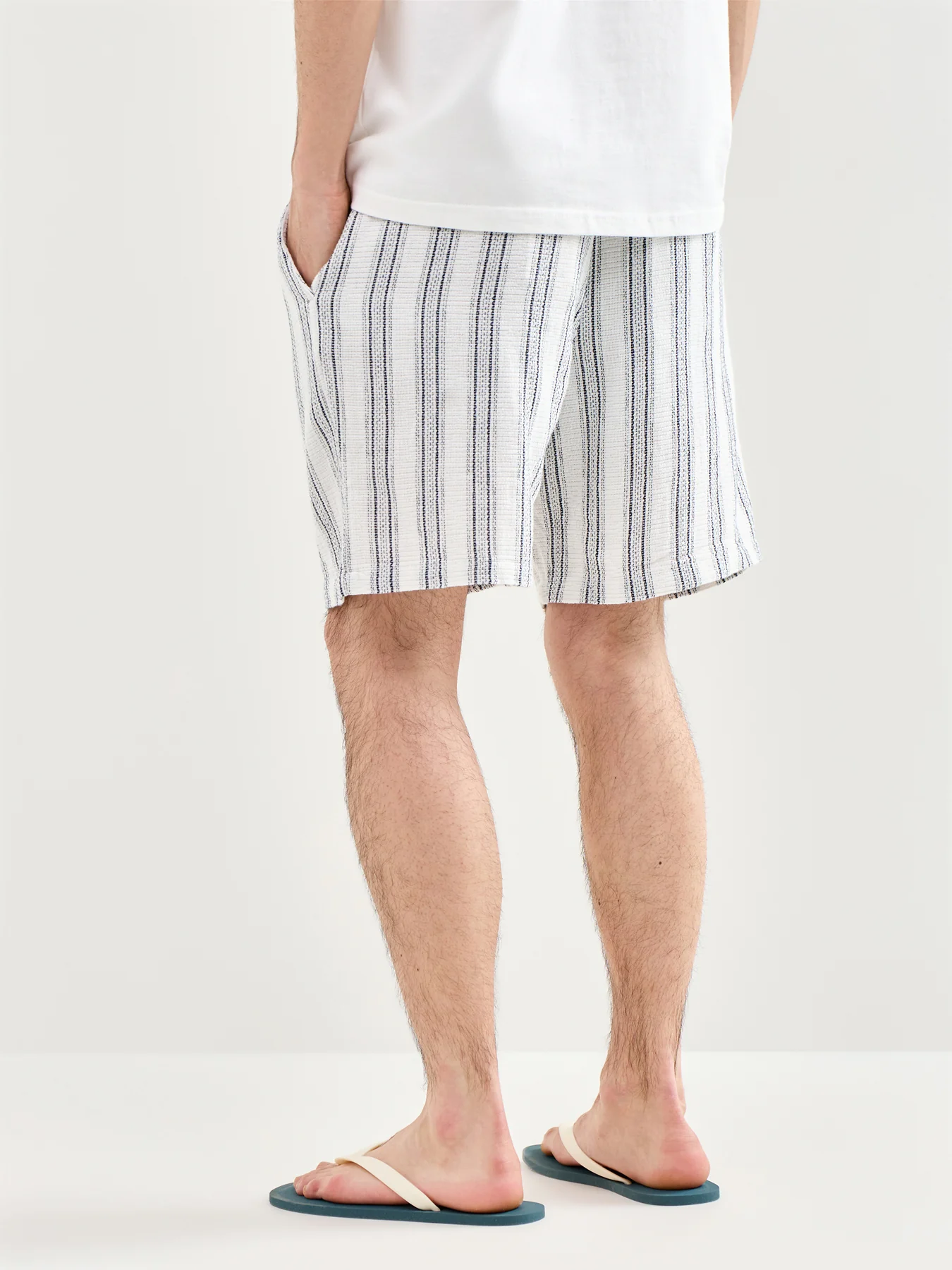 Jaiden Stripe Sweat Shorts - Image 5