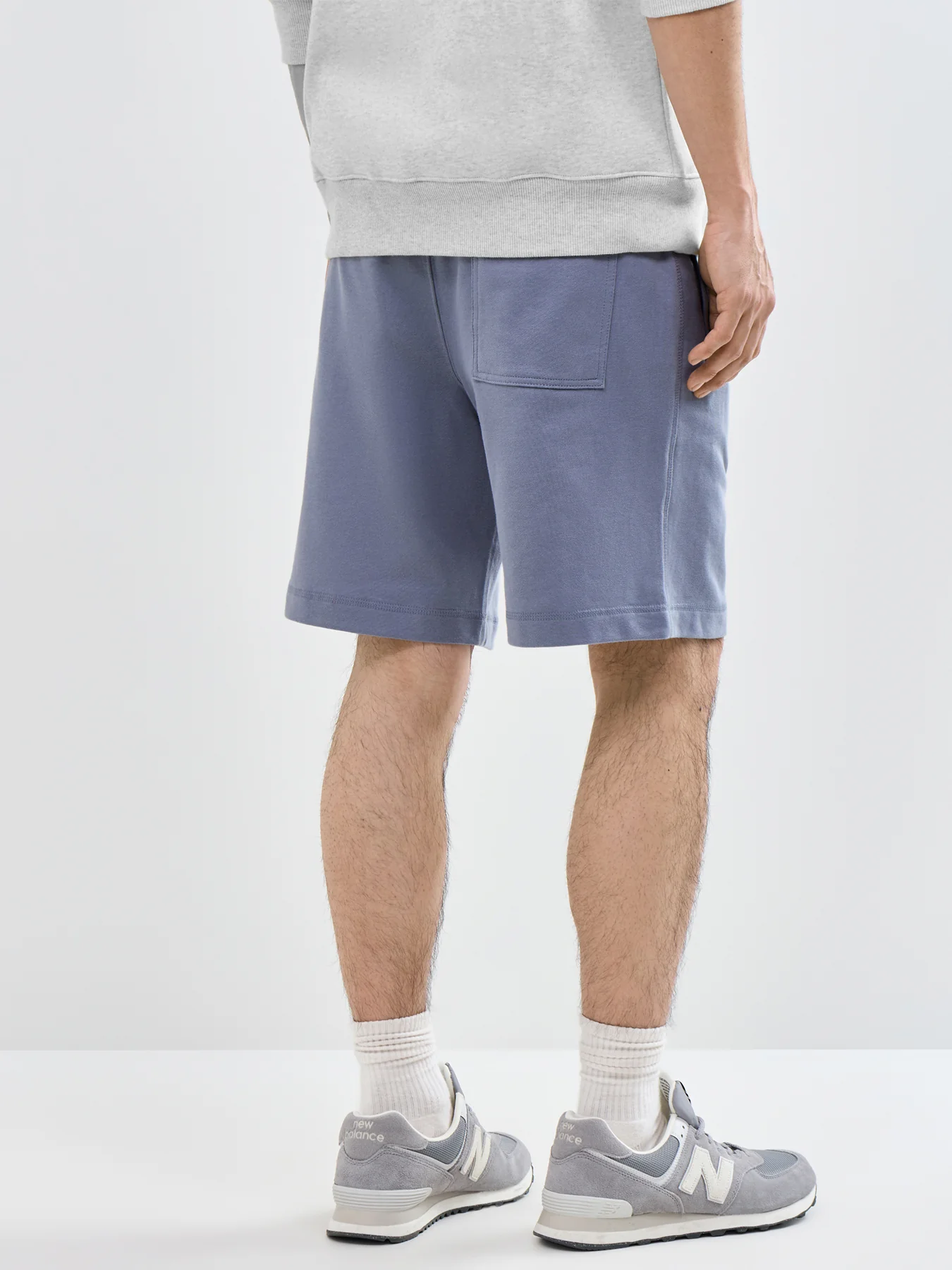 Norrebro Sweat Shorts Blue - Image 5