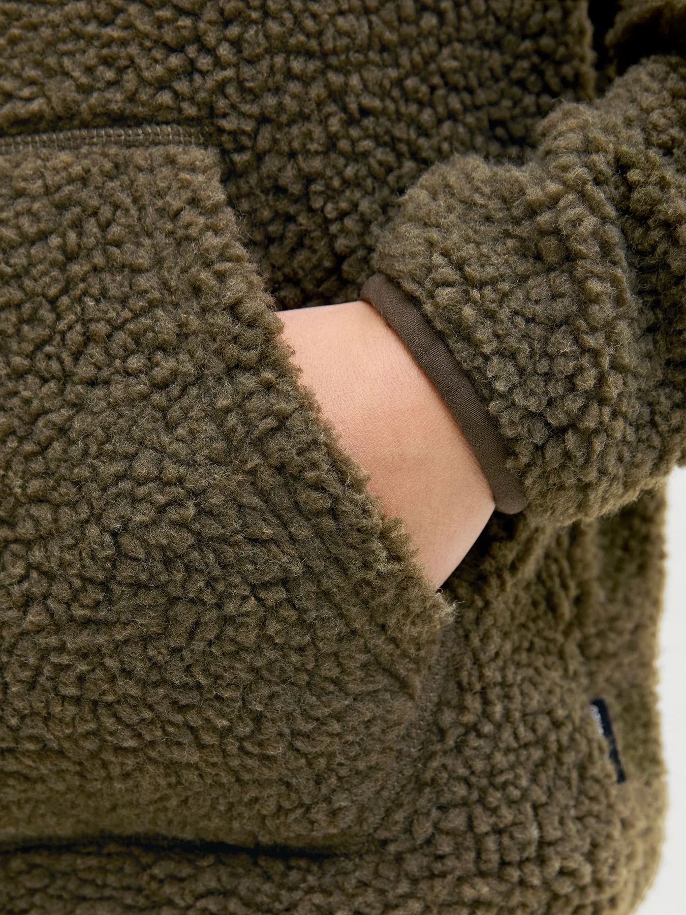 Kids’ Flare Teddy Hooded Sweatshirt - Image 15