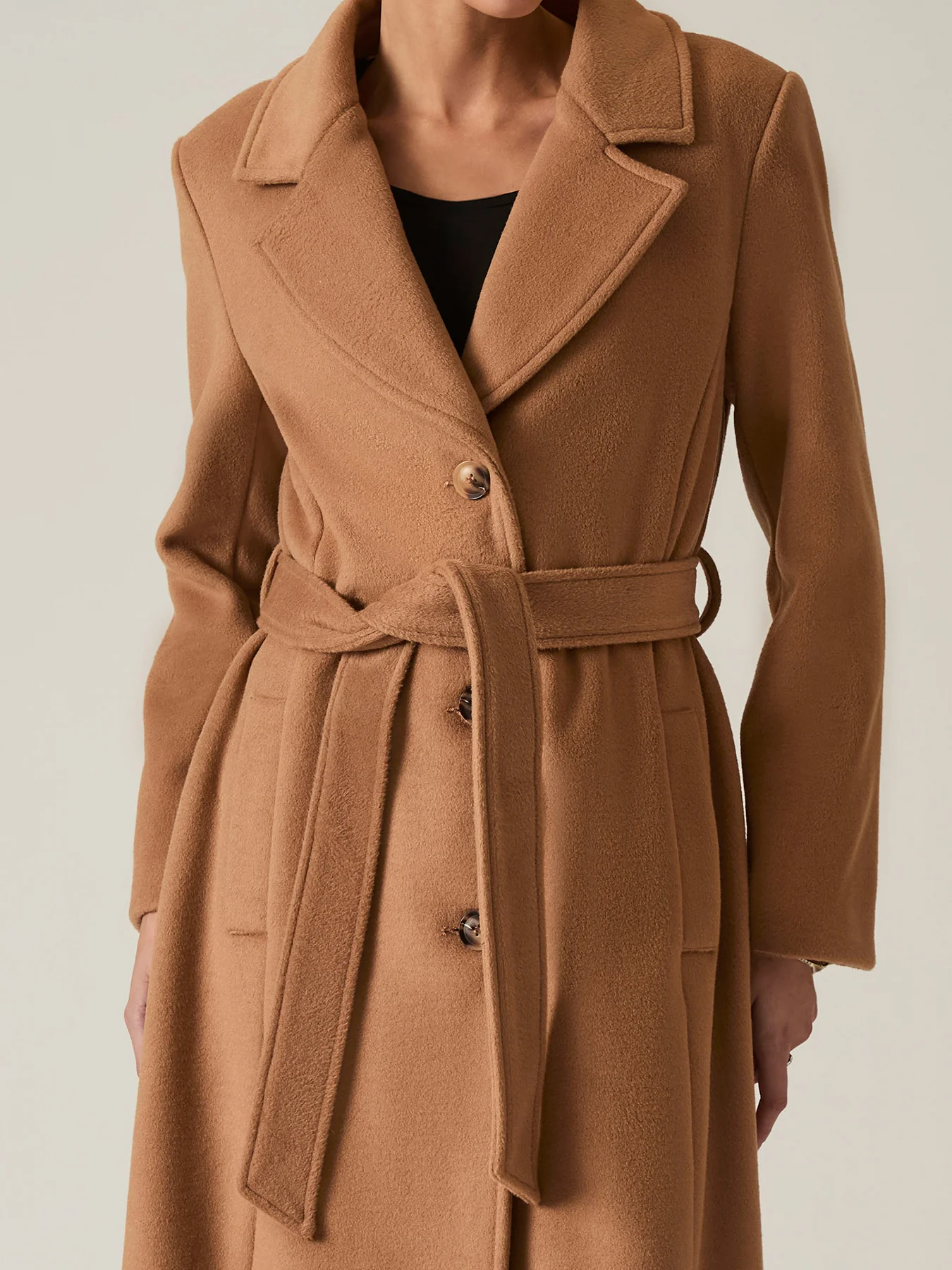 Classic Coat Camel - Image 4