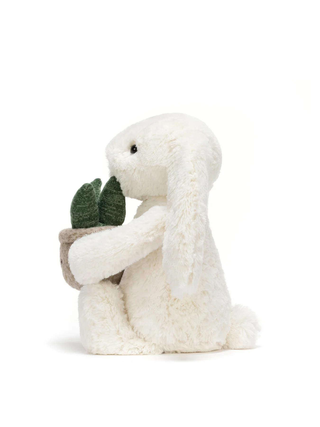 Cream Bunny with Plant - Image 3
