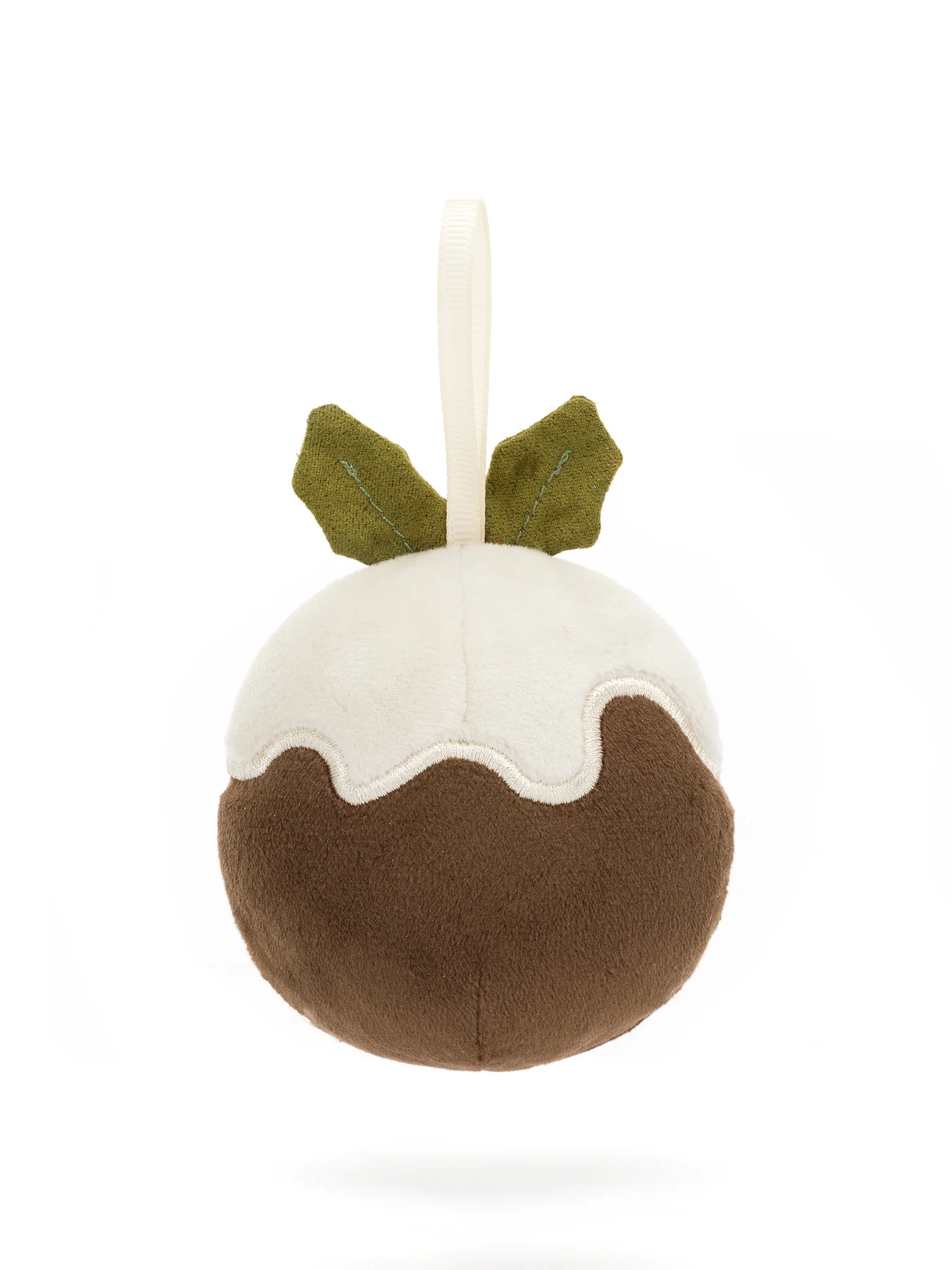 Festive Folly Christmas Pudding Hanging Decoration - Image 2