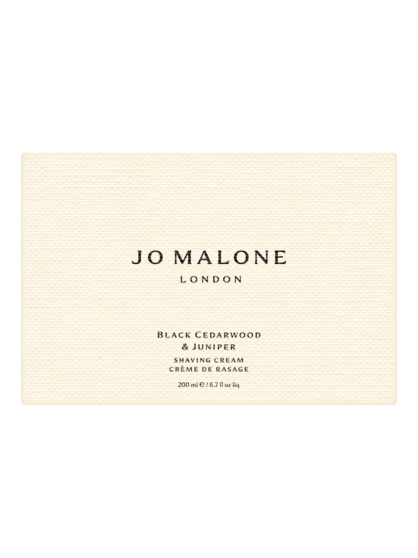 Black Cedarwood & Juniper Shaving Cream 200ml - Image 2