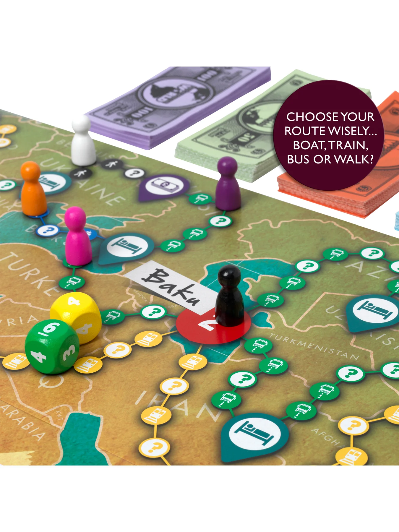 Race Across The World Adventure Board Game - Image 4