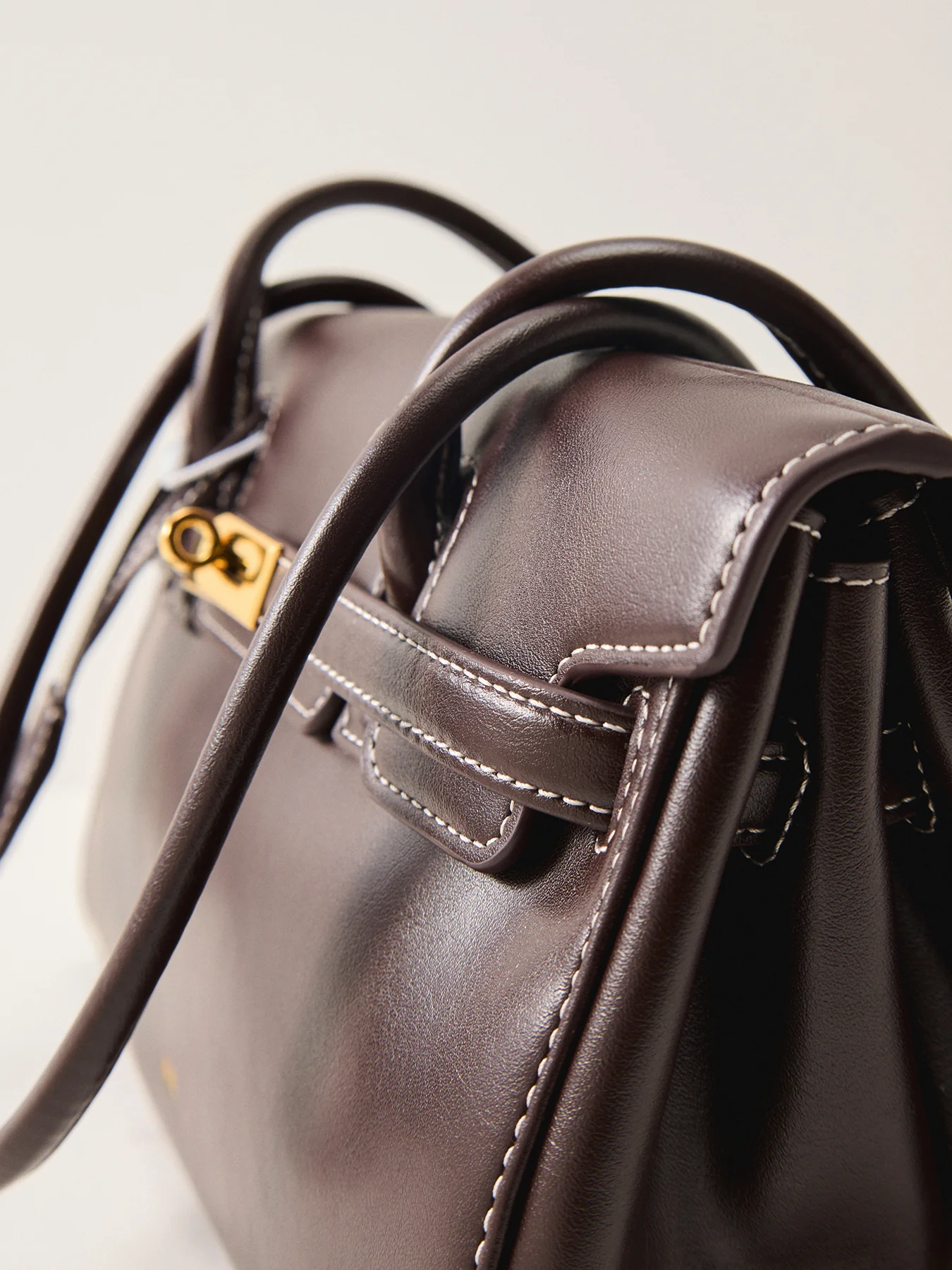 Yara Shoulder Bag Dark Brown - Image 5