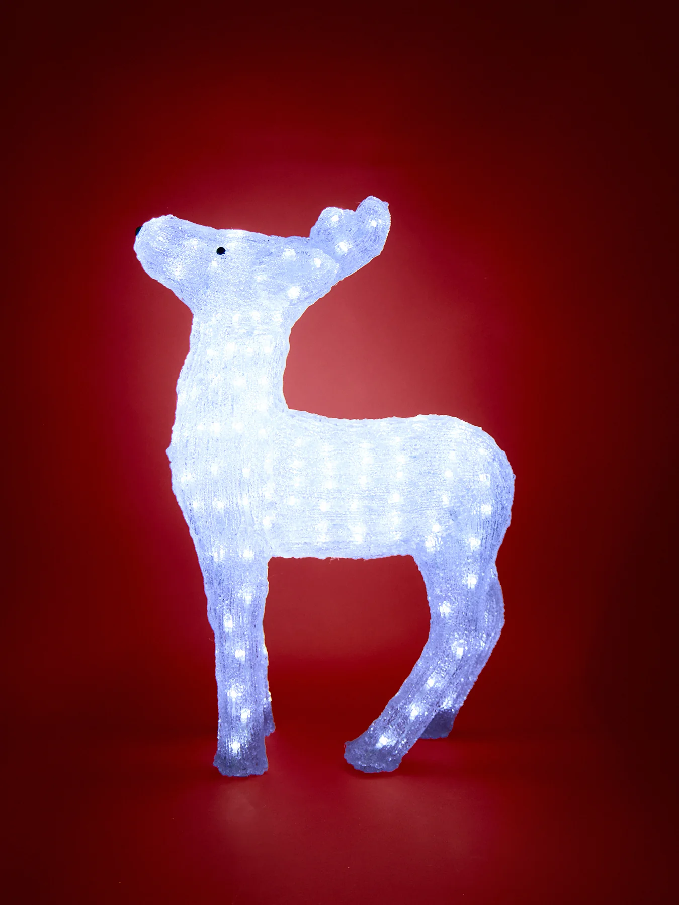Acrylic Reindeer With White Led 60cm - Image 2