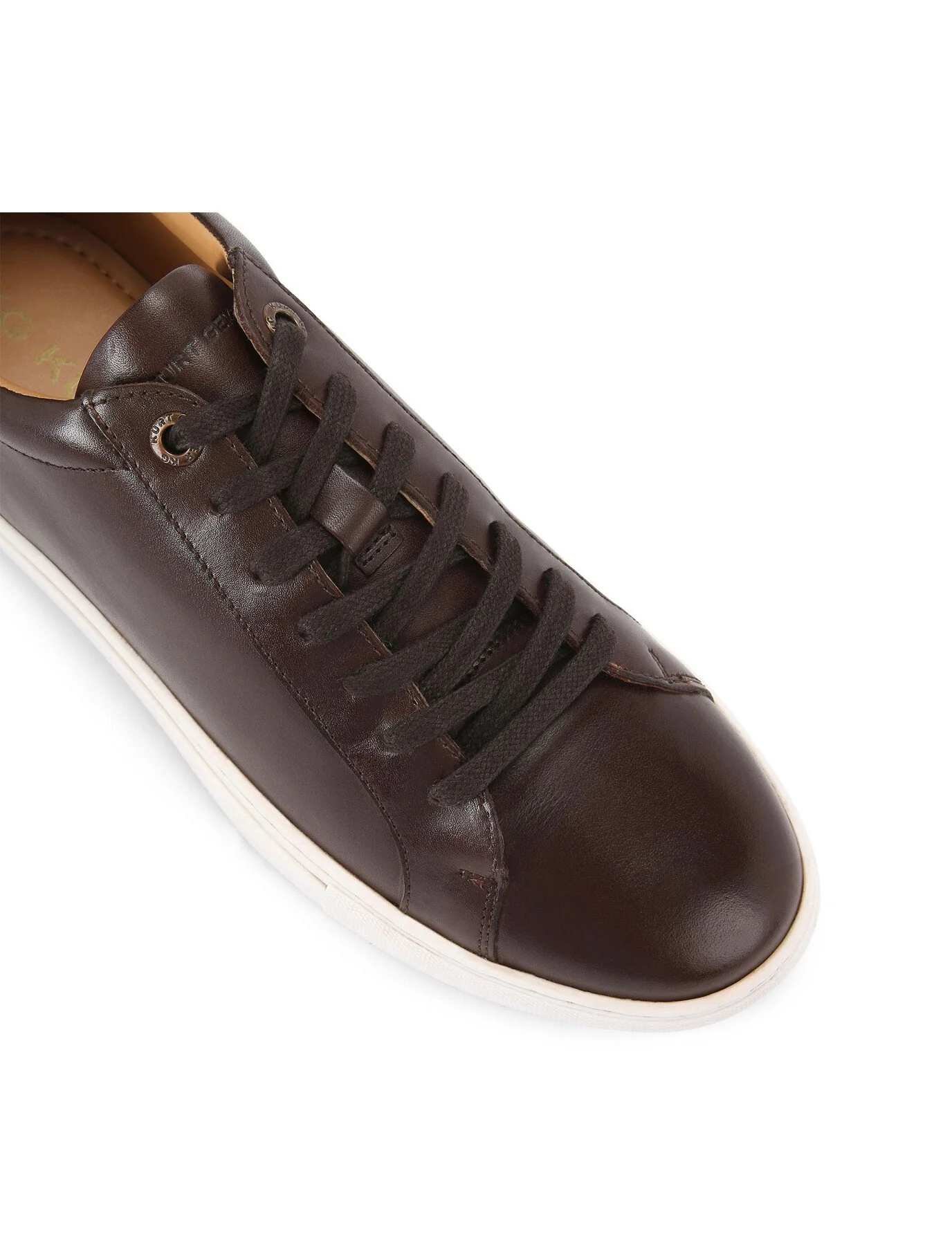 Fire Leather Low-Top Trainers Brown by KG Kurt Geiger - Image 4