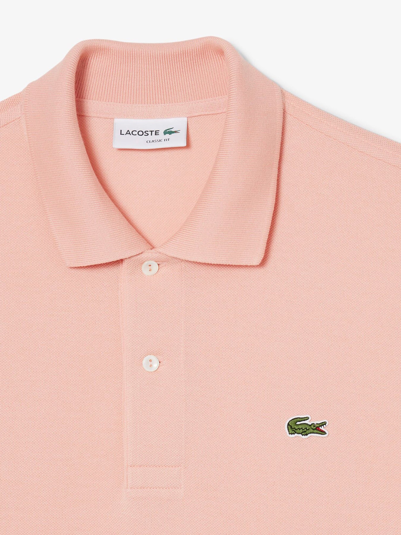 Classic Cotton Polo Shirt Pink - Image 2