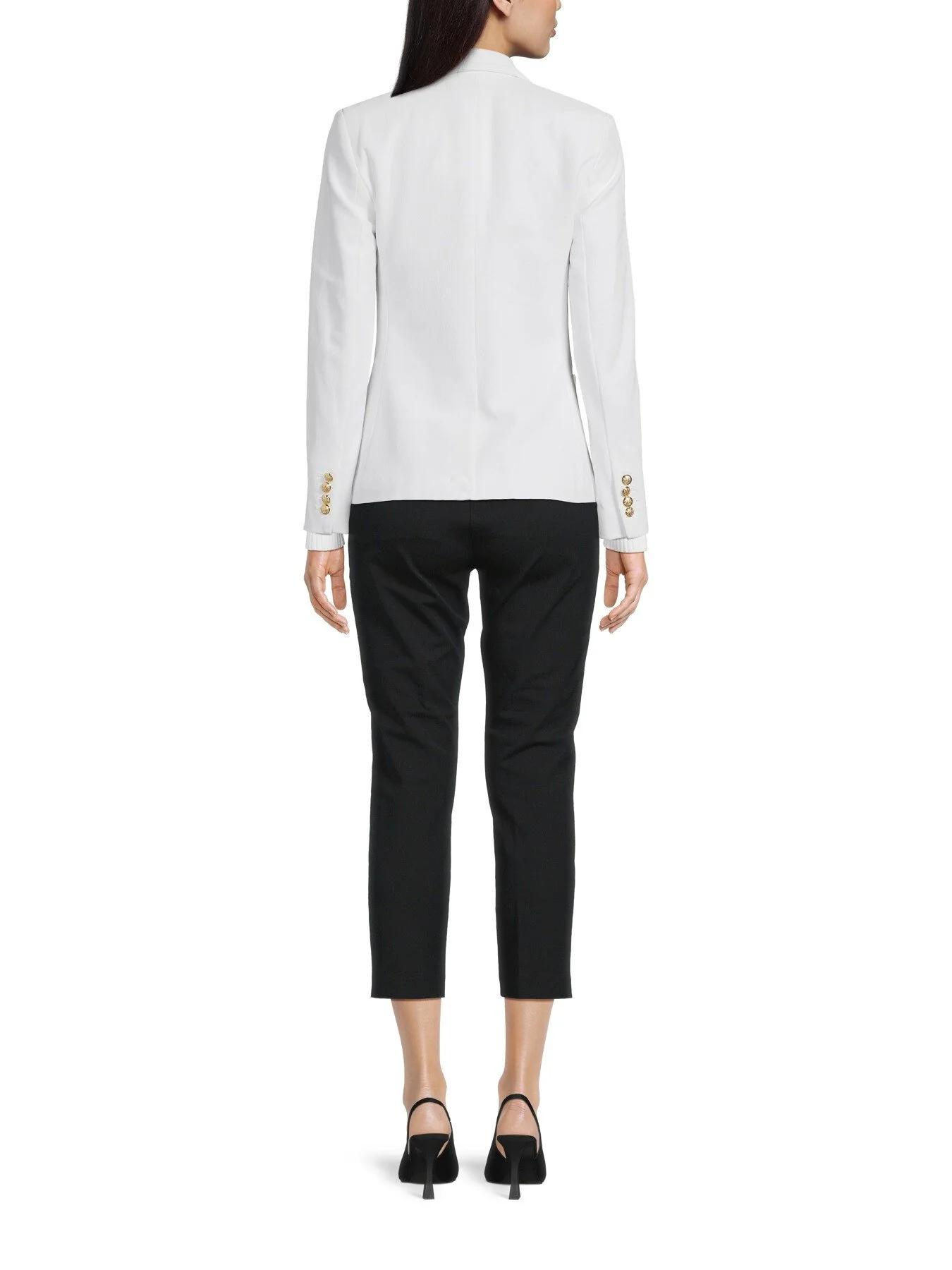 Anfisa Lined Blazer White - Image 7