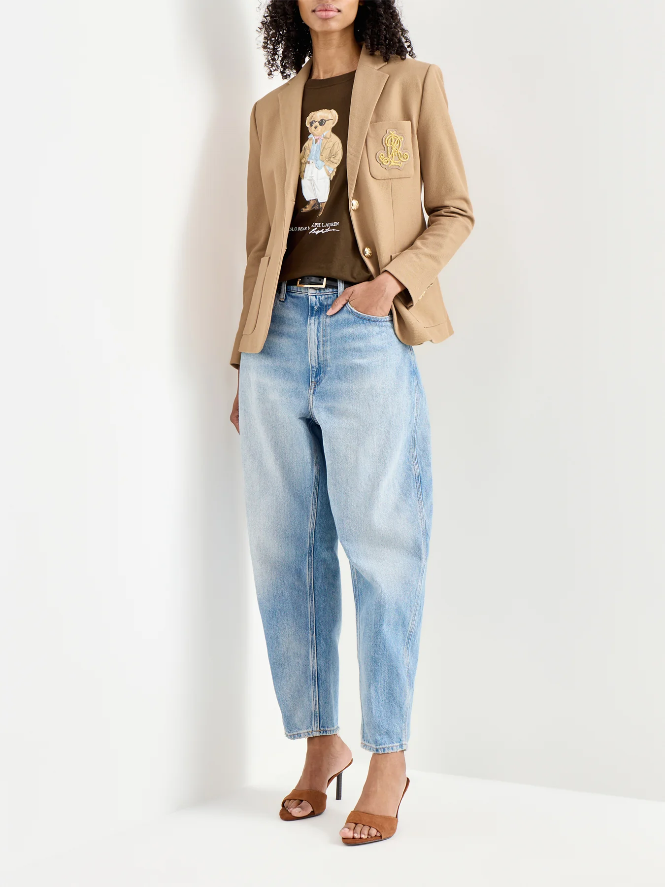 Anfisa Lined Jacket Beige - Image 2
