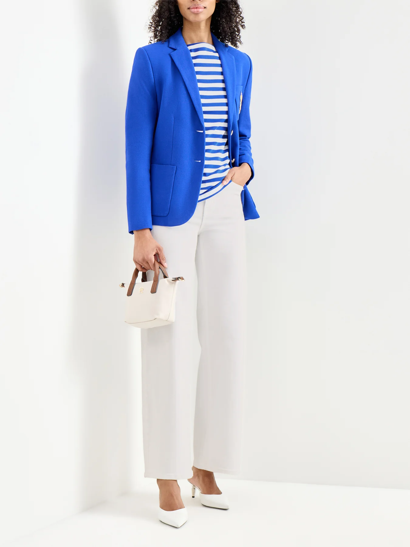 Anfisa Lined Jacket Blue - Image 2