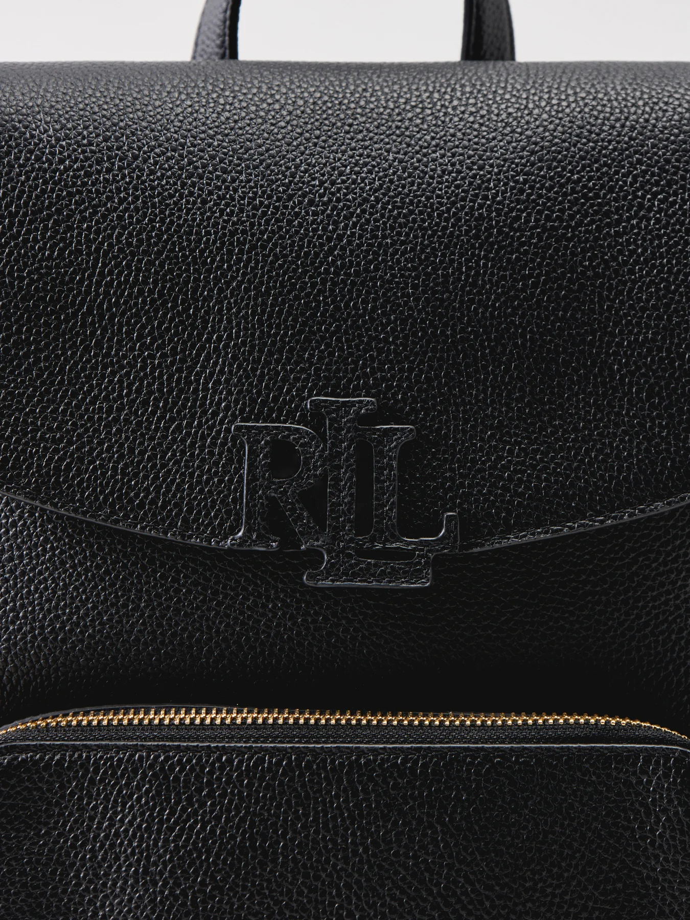 Cameryn Medium Leather Backpack Black - Image 4
