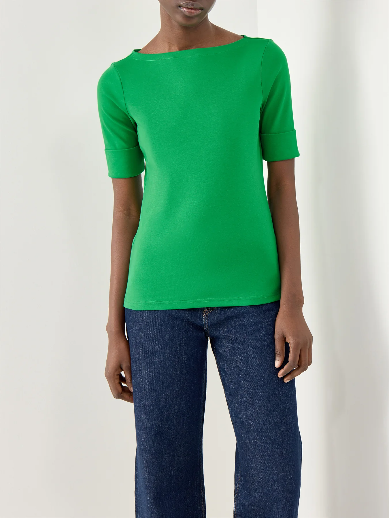 Judy Elbow Sleeve Knit Green - Image 4
