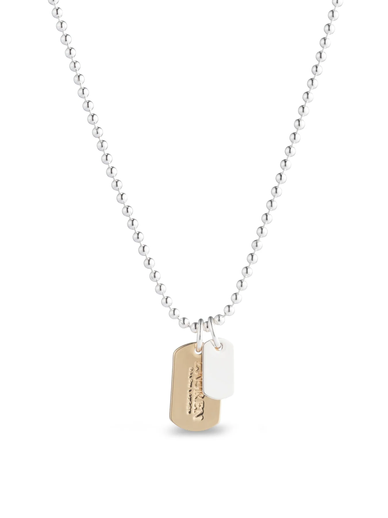 Nk 16In Logo Charm Pendant Two