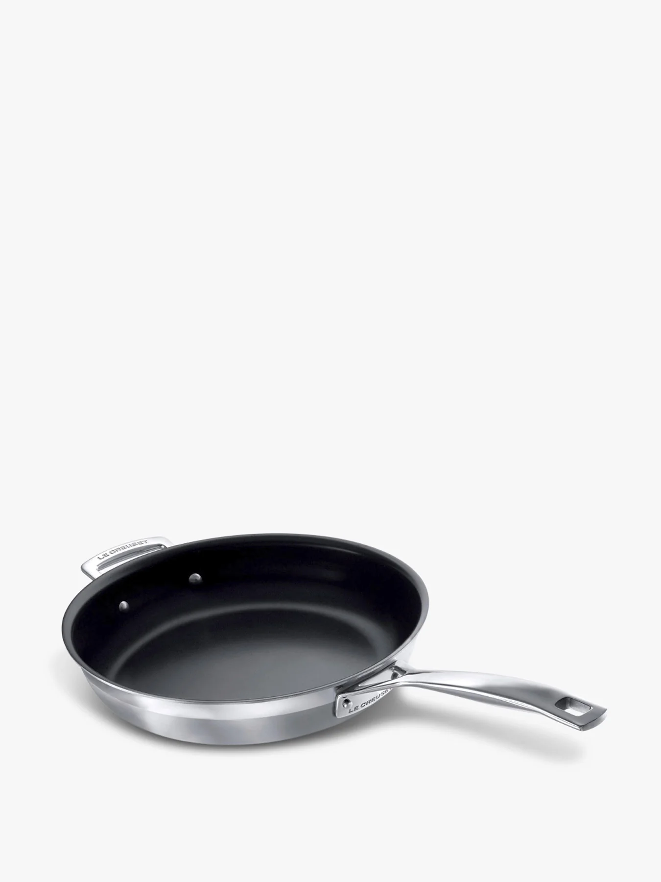 3-Ply Stainless Steel Non-Stick Frying Pan with Helper Handle 28cm