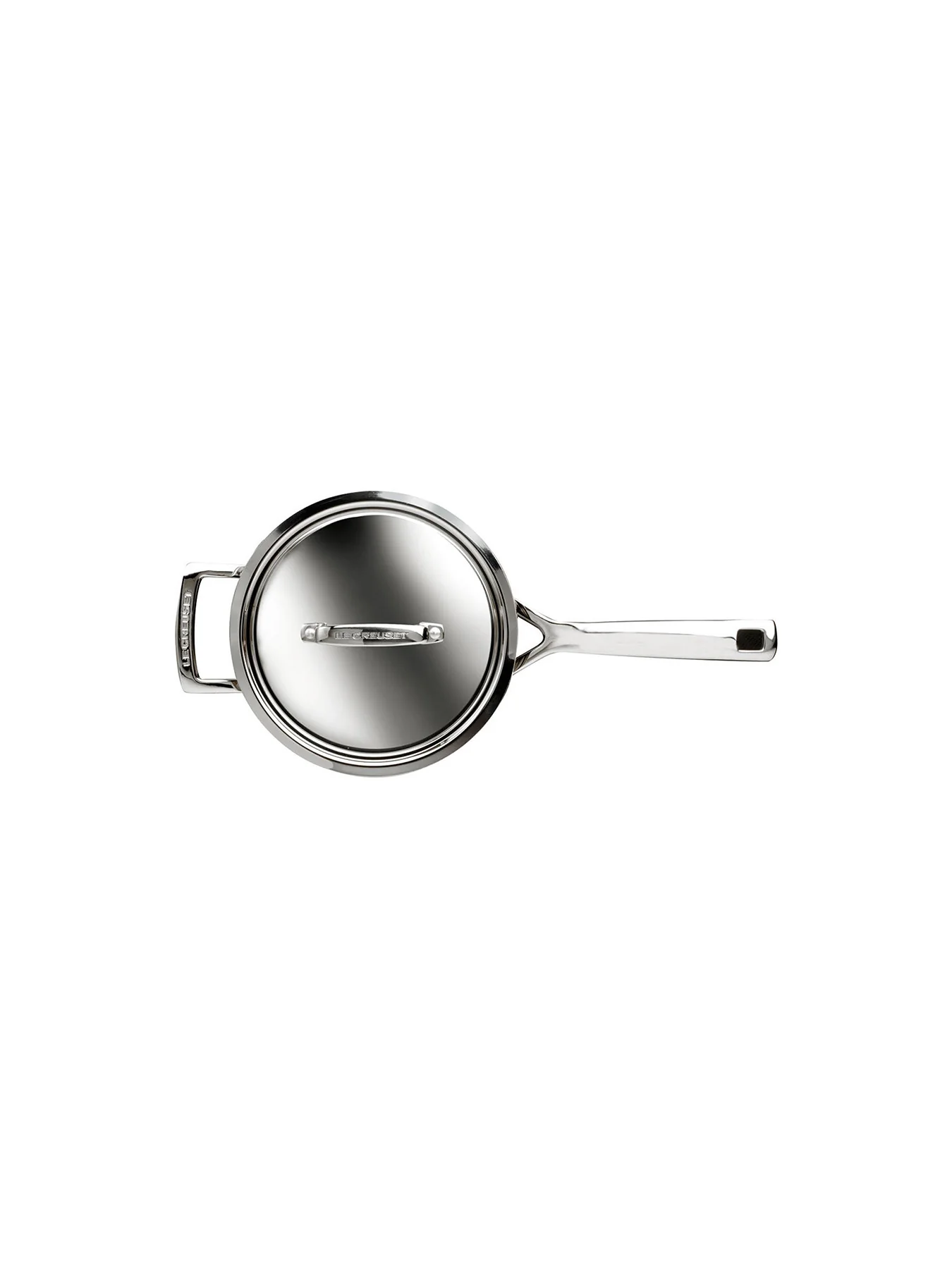 3-Ply Stainless Steel Saucepan with Lid Helper Handle 18cm - Image 2