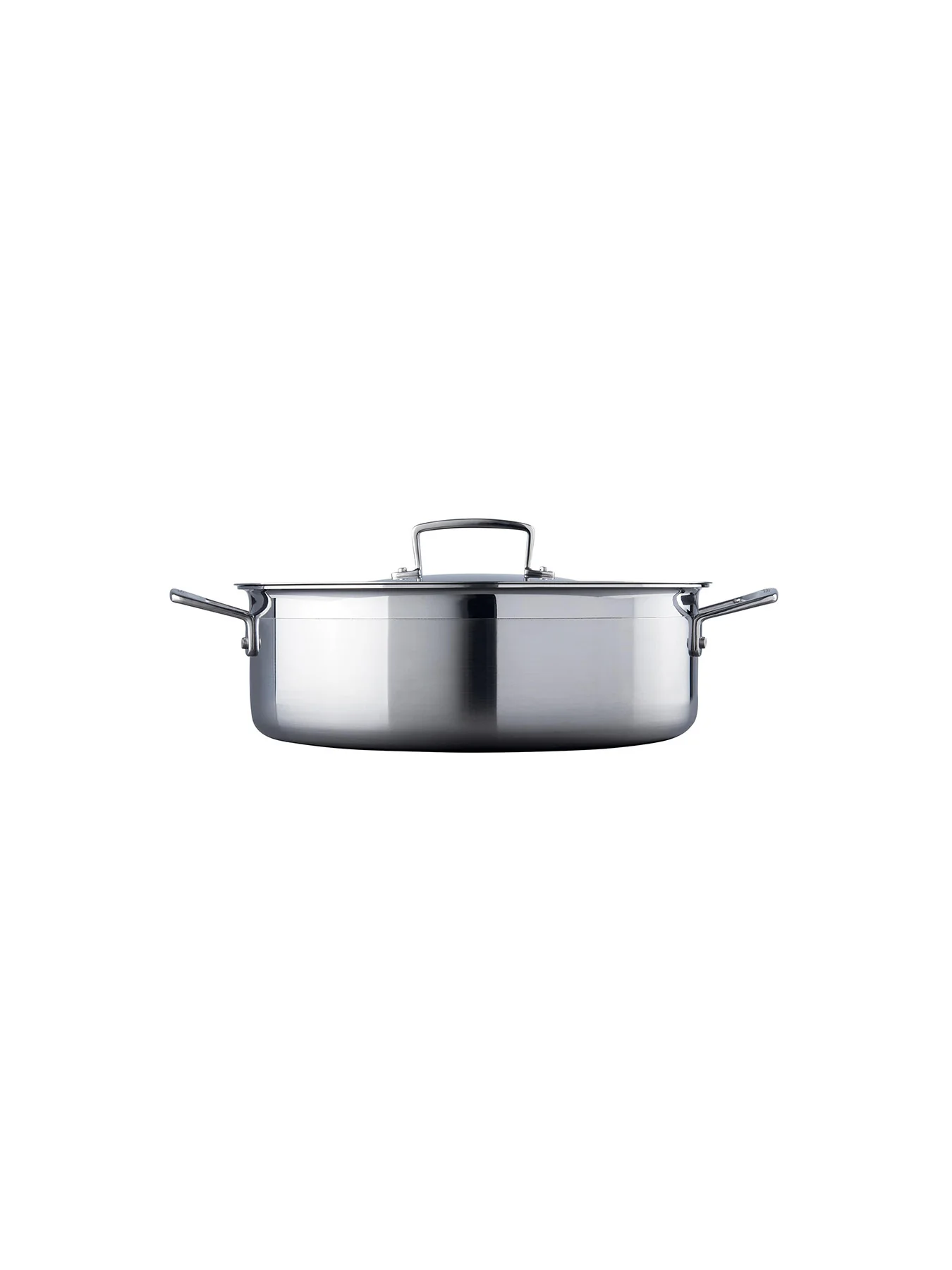3-Ply Stainless Steel Sauteuse 28cm - Image 3