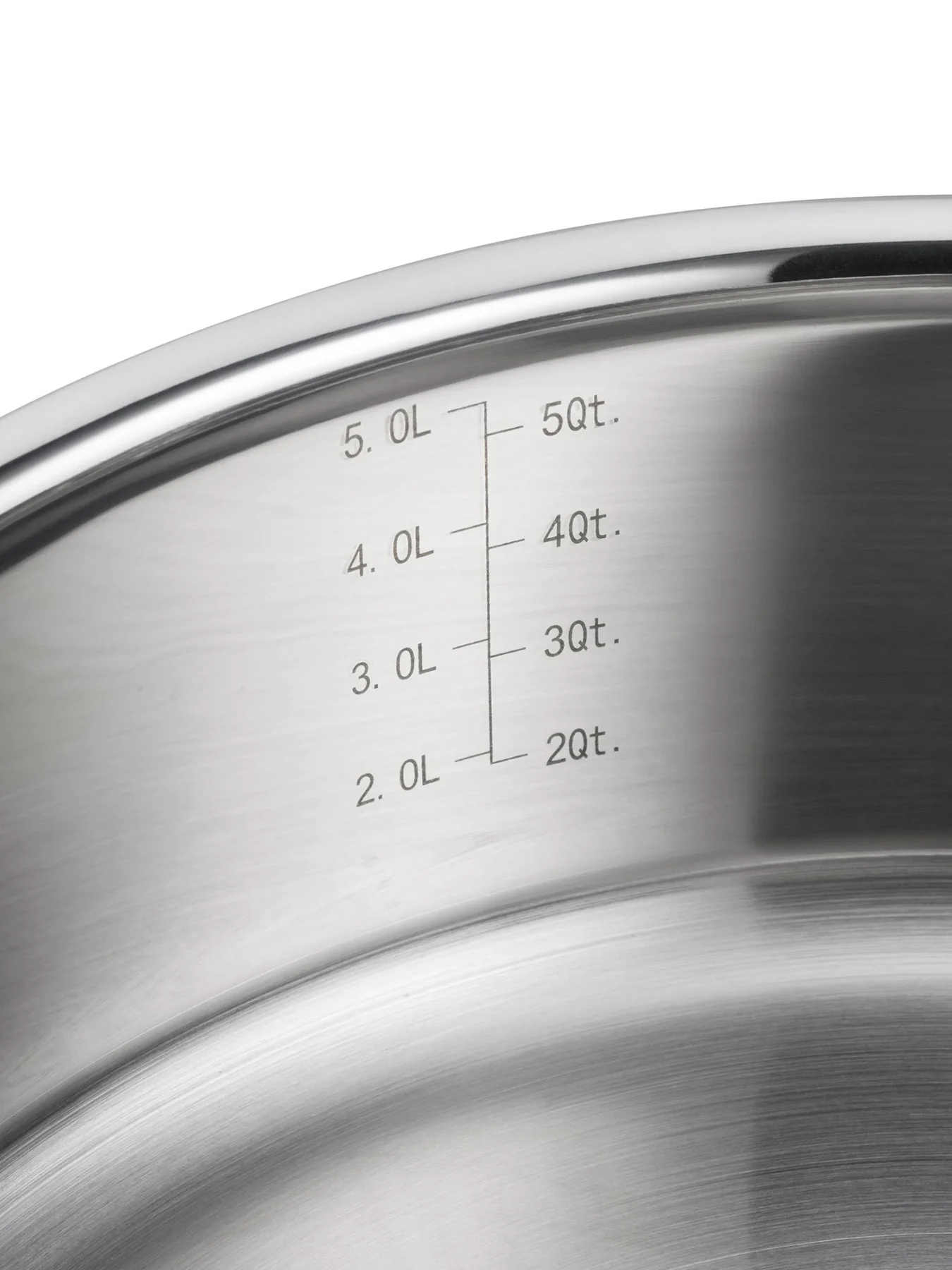 3-Ply Stainless Steel Sauteuse 28cm - Image 5