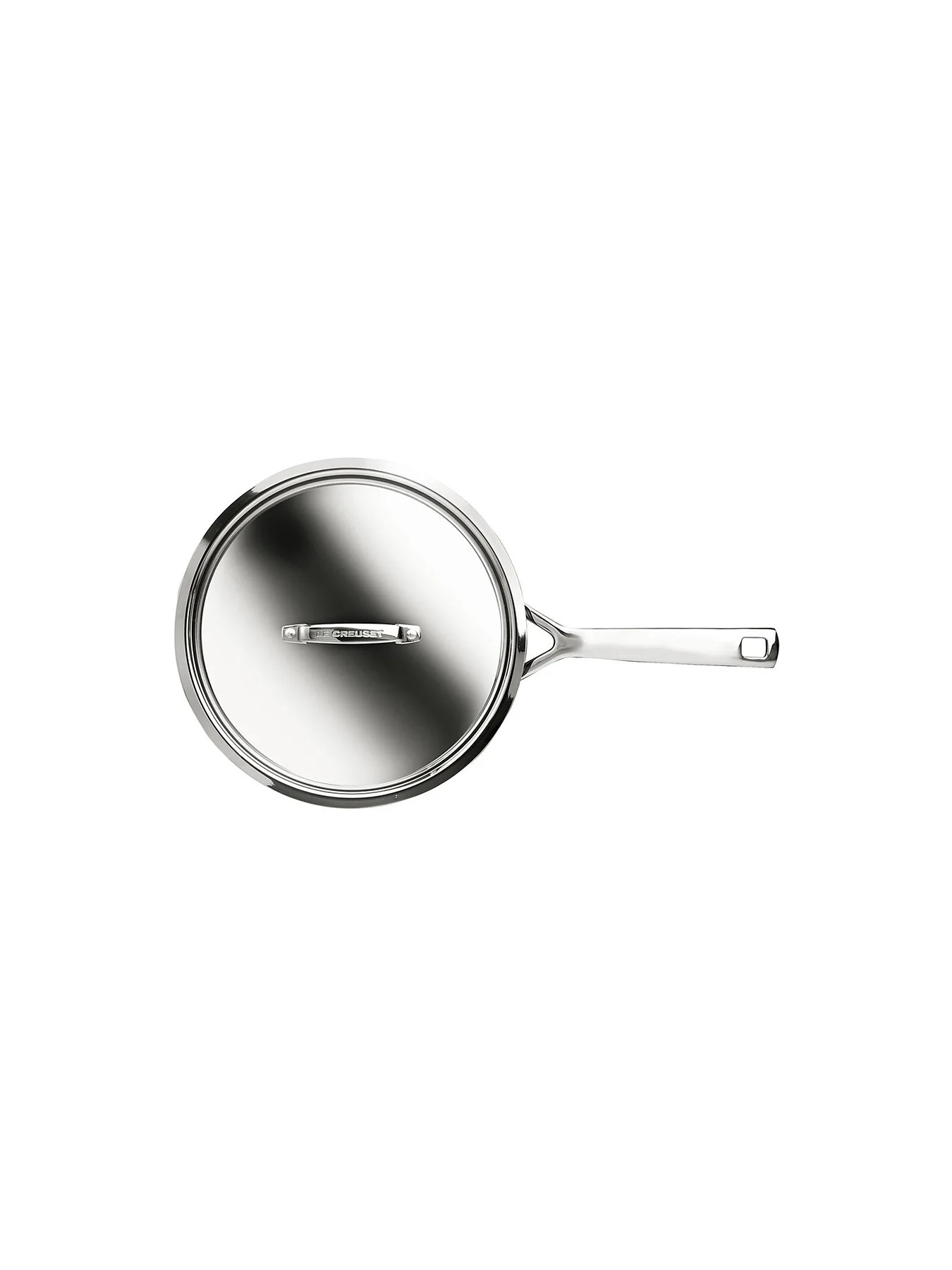 3-Ply Stainless Steel Uncoated Sauté Pan with Lid 24cm - Image 2