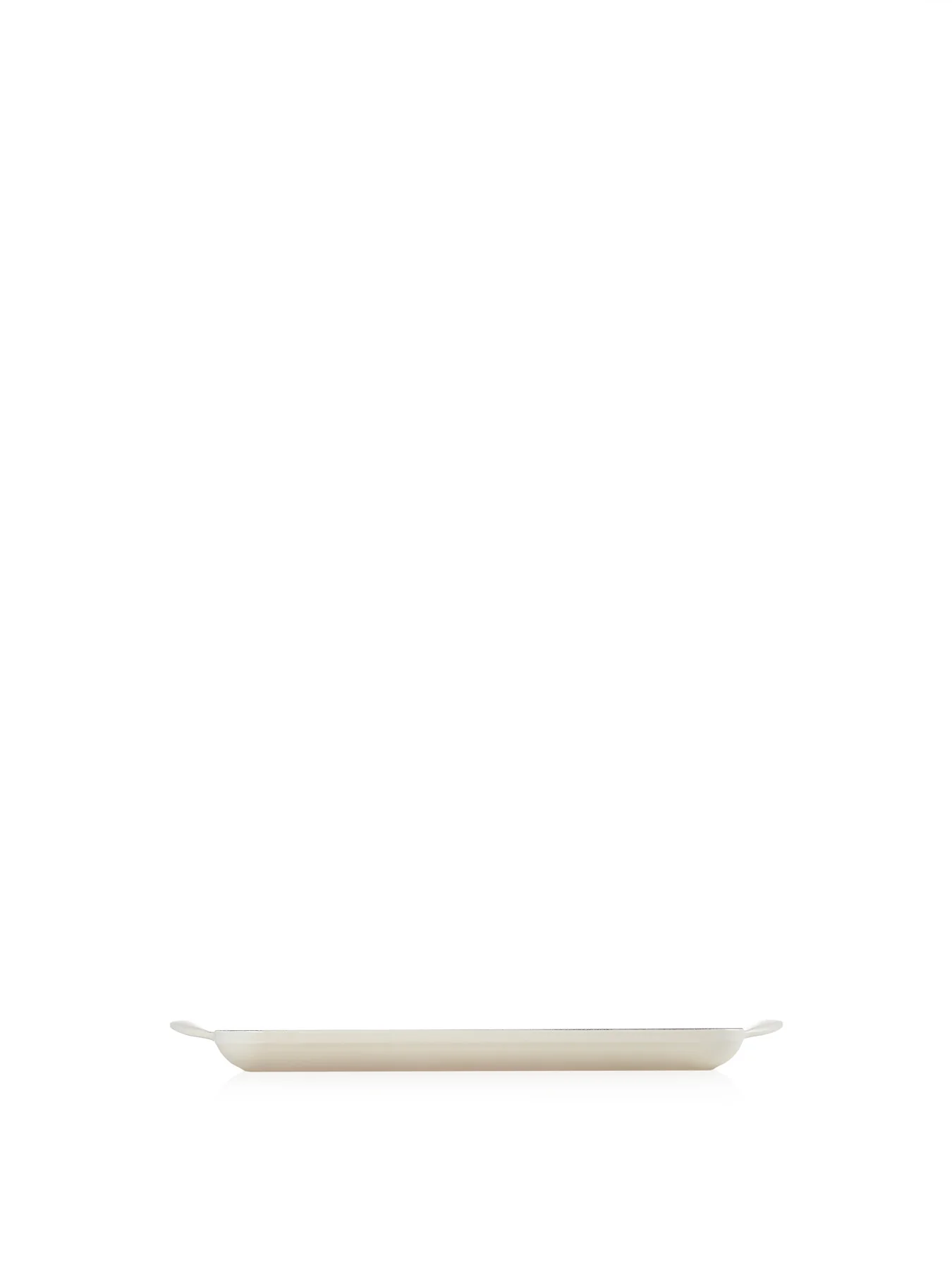 Cast Iron Rectangular Grill 32cm Meringue - Image 3