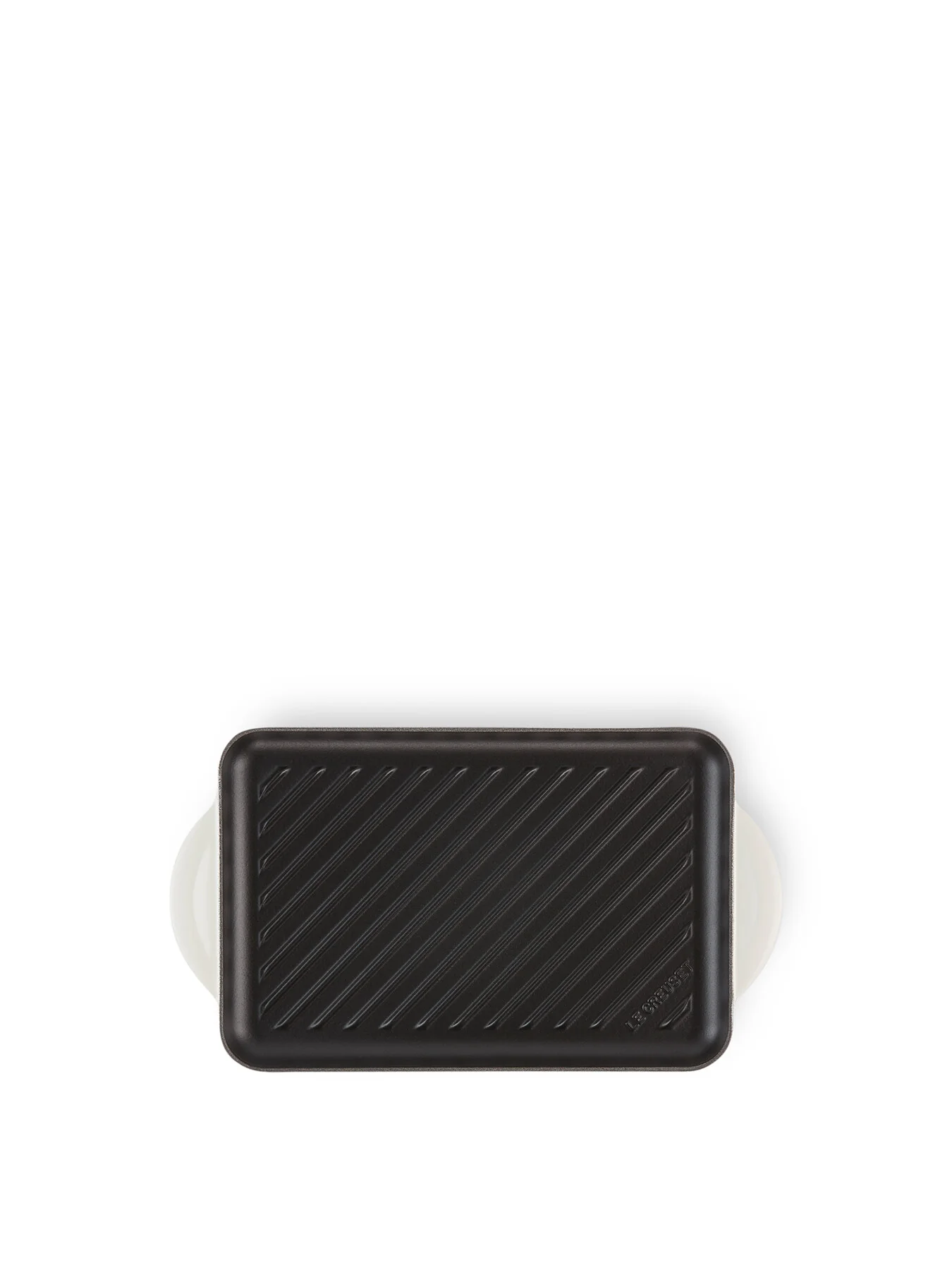 Cast Iron Rectangular Grill 32cm Meringue - Image 4