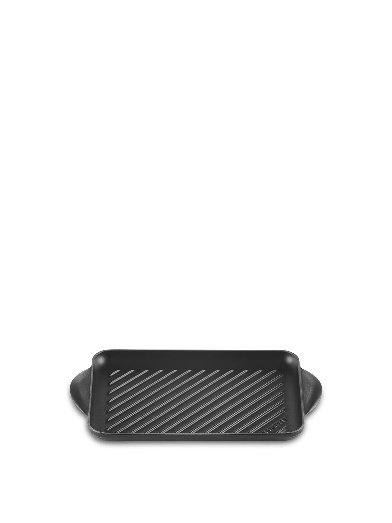 Cast Iron Rectangular Grill 32cm Satin Black