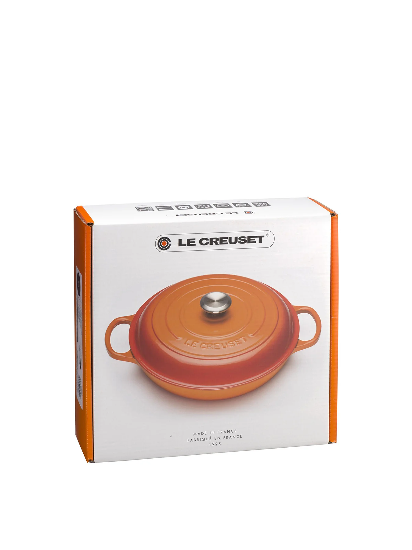 Cast Iron Shallow Casserole 30cm Cerise - Image 4