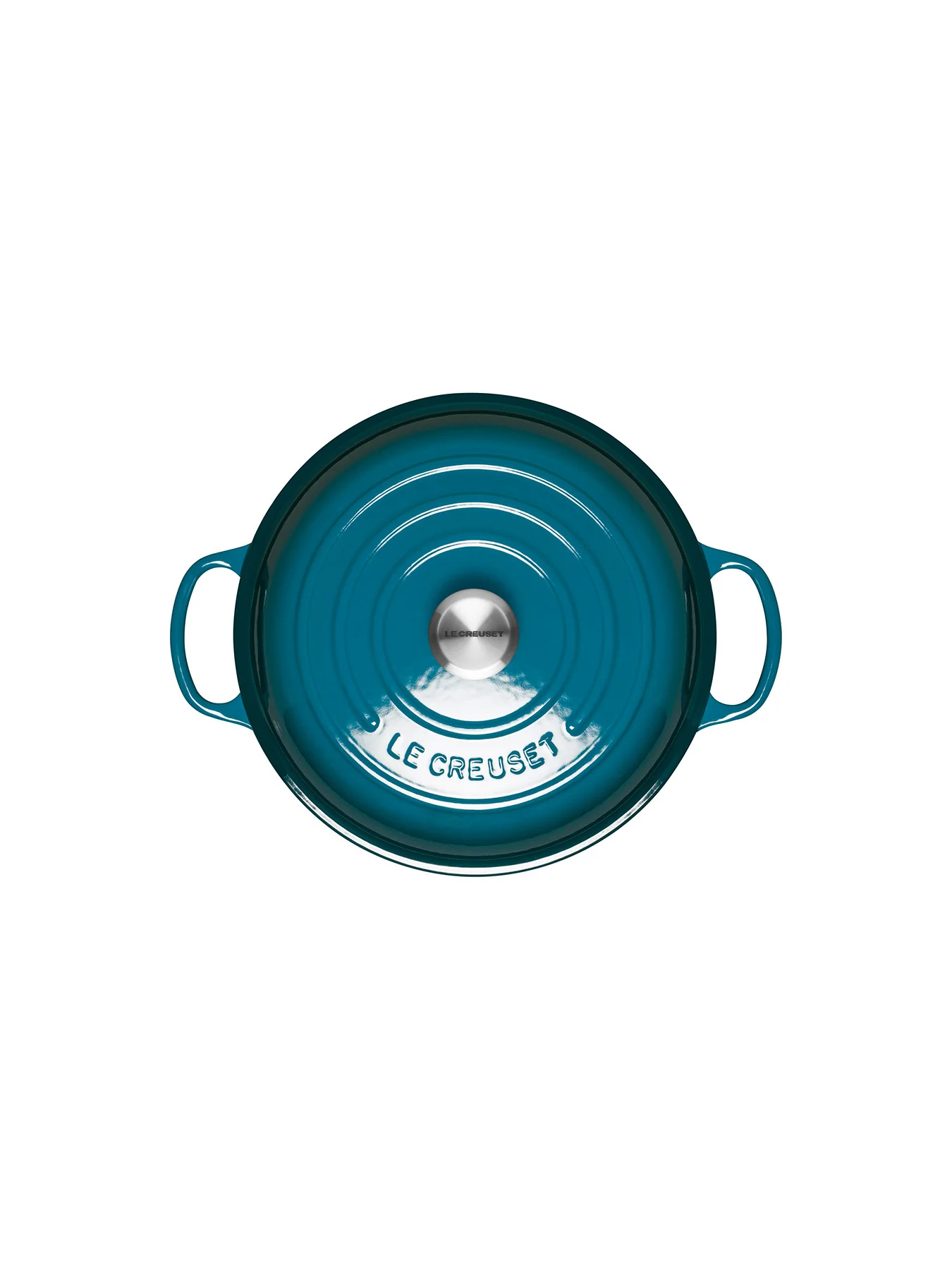 Cast Iron Shallow Casserole 30cm Deep Teal - Image 8