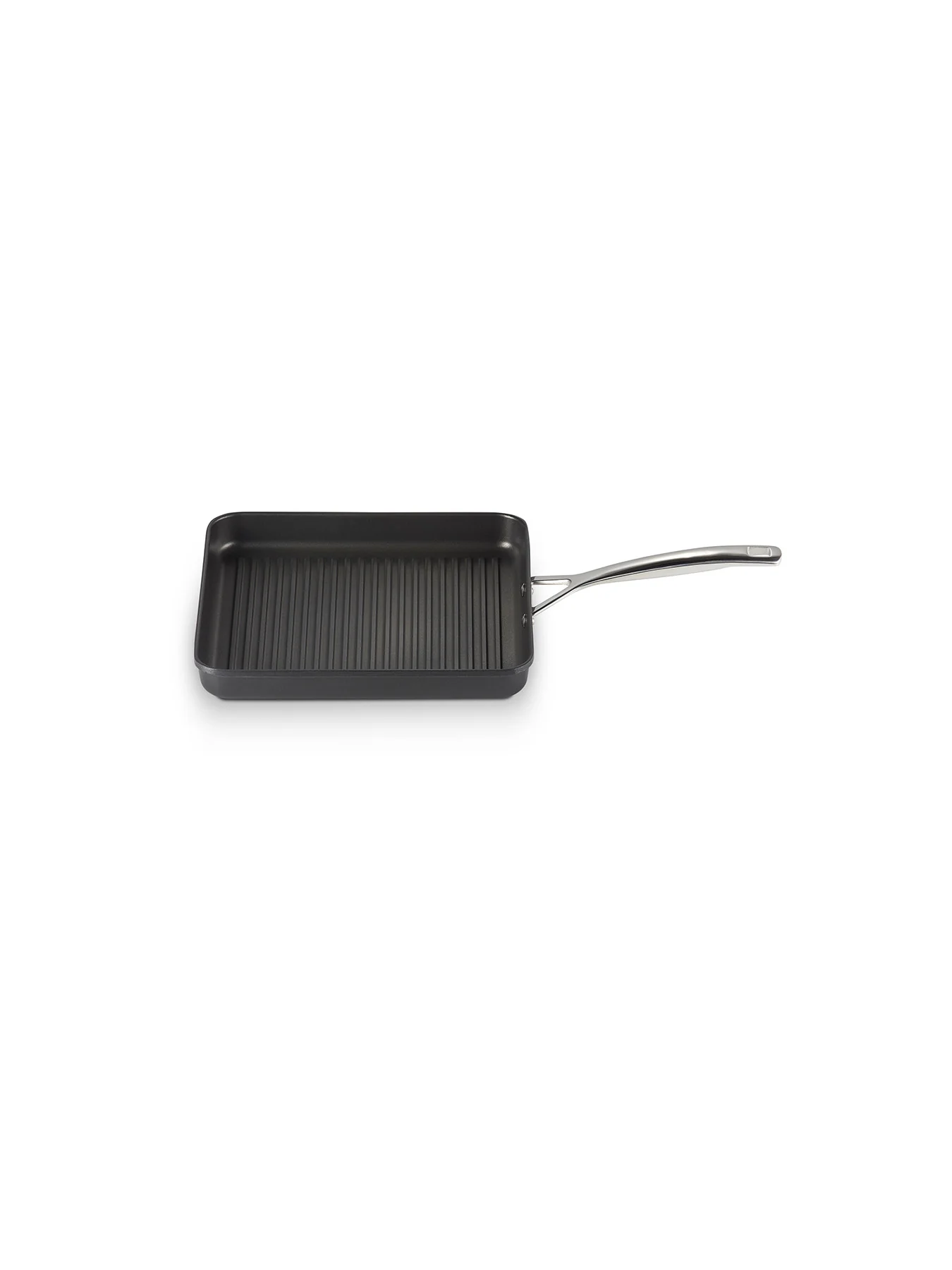 Toughened Non-Stick Ribbed Square Grill 28cm - Image 2