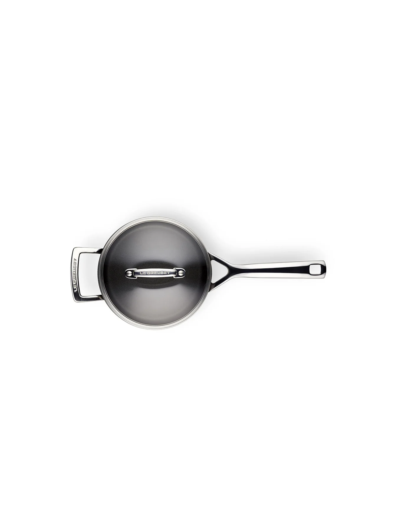 Toughened Non Stick Saucepan Set of 3 - Image 4