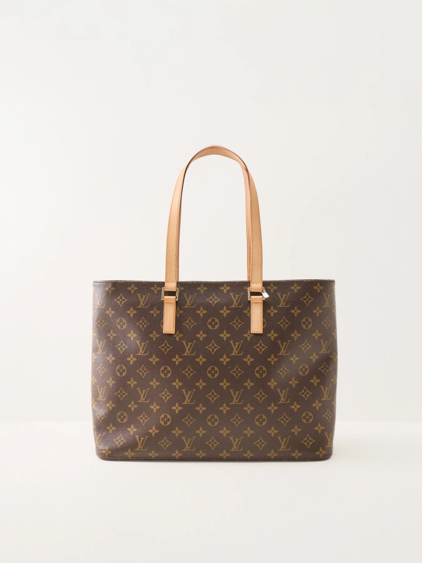 Vintage Louis Vuitton Luco Tote Monogram Brown - Image 3
