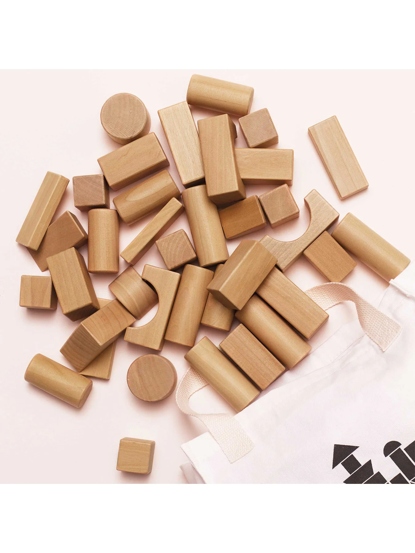 Wooden Natural Building Blocks - Image 2