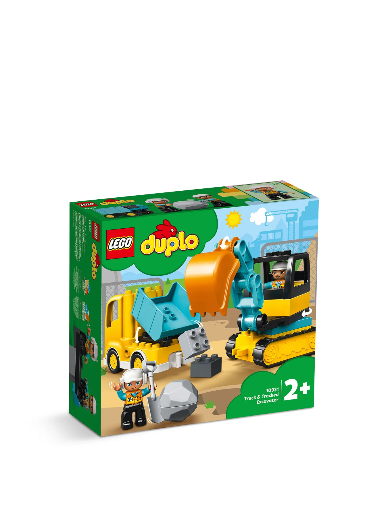 Truck and Tracked Excavator 10931 - Image 3