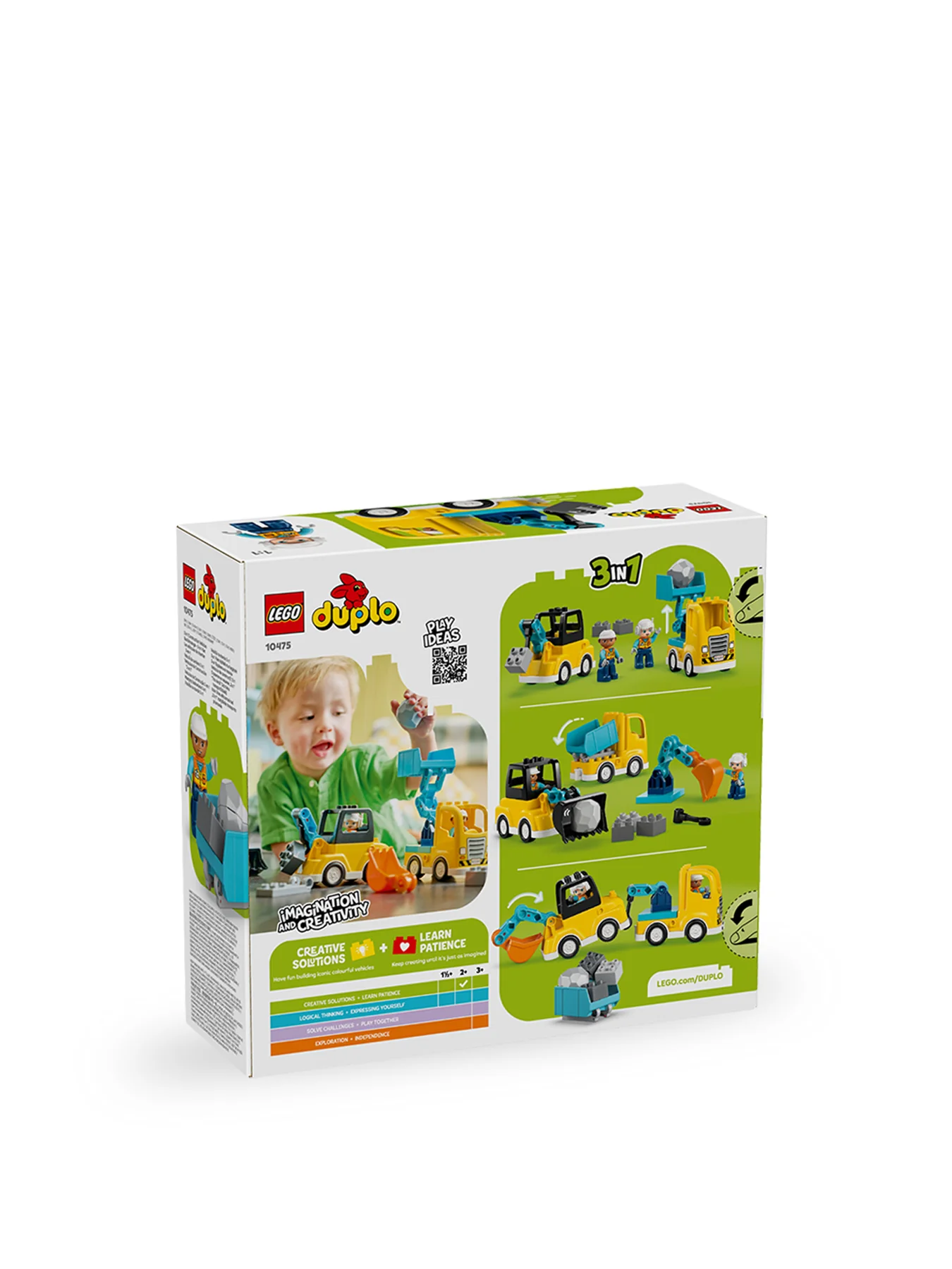 Creator 3-in-1 Construction Vehicles Set 10475