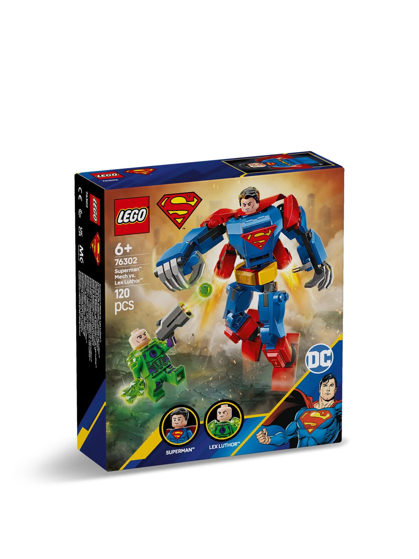 Superman Mech vs Lex Luthor 76302