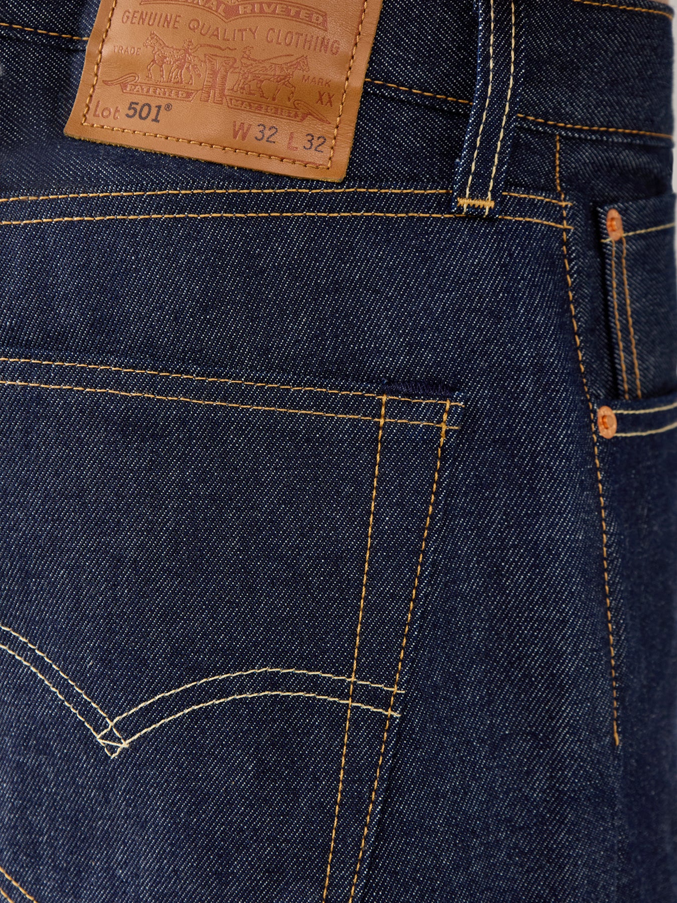 Men's 501 Levi Original Blue - Image 3
