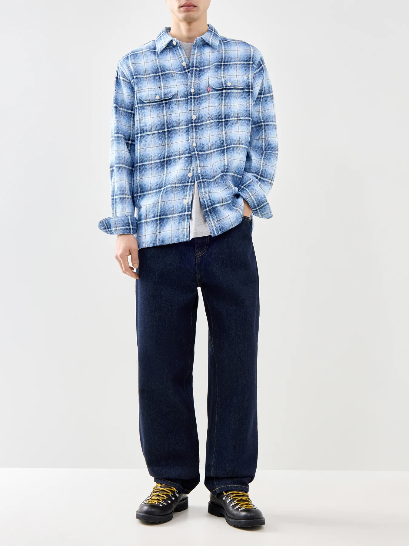 Jackson Worker Shirt Blue - Image 2