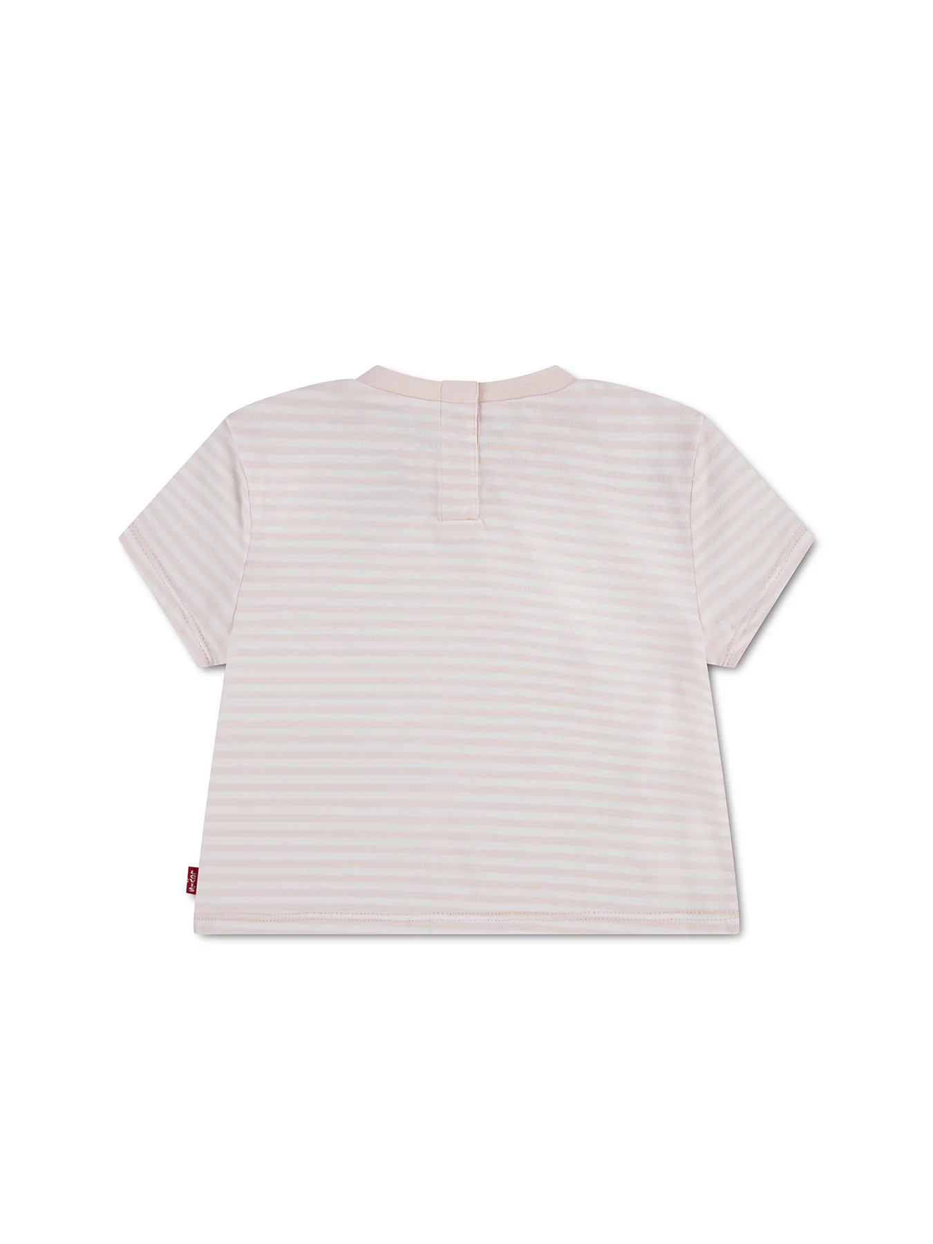 Baby Striped Batwing T-Shirt Pink - Image 2