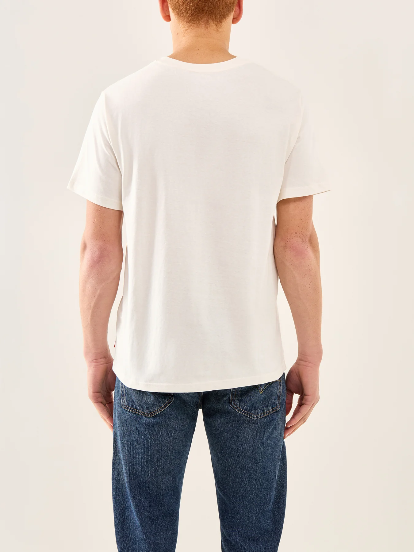 Relaxed Fit BW T-Shirt Cream - Image 5