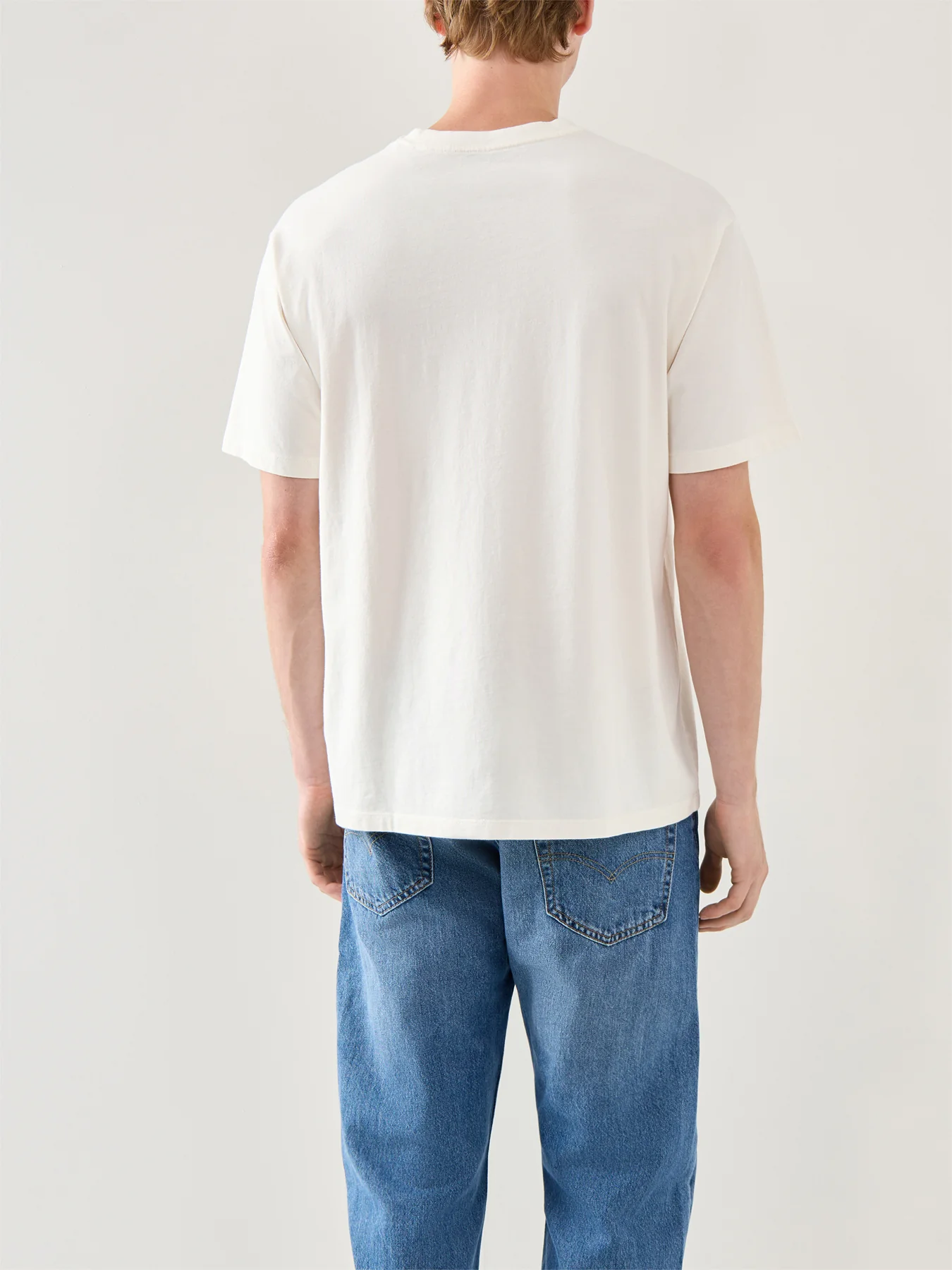 Vintage Fit Graphic Short Sleeve Tee White - Image 5
