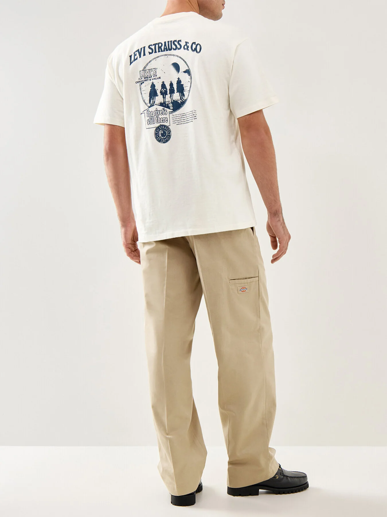 Vintage Fit Graphic Tee Phantom Phantom - Image 2