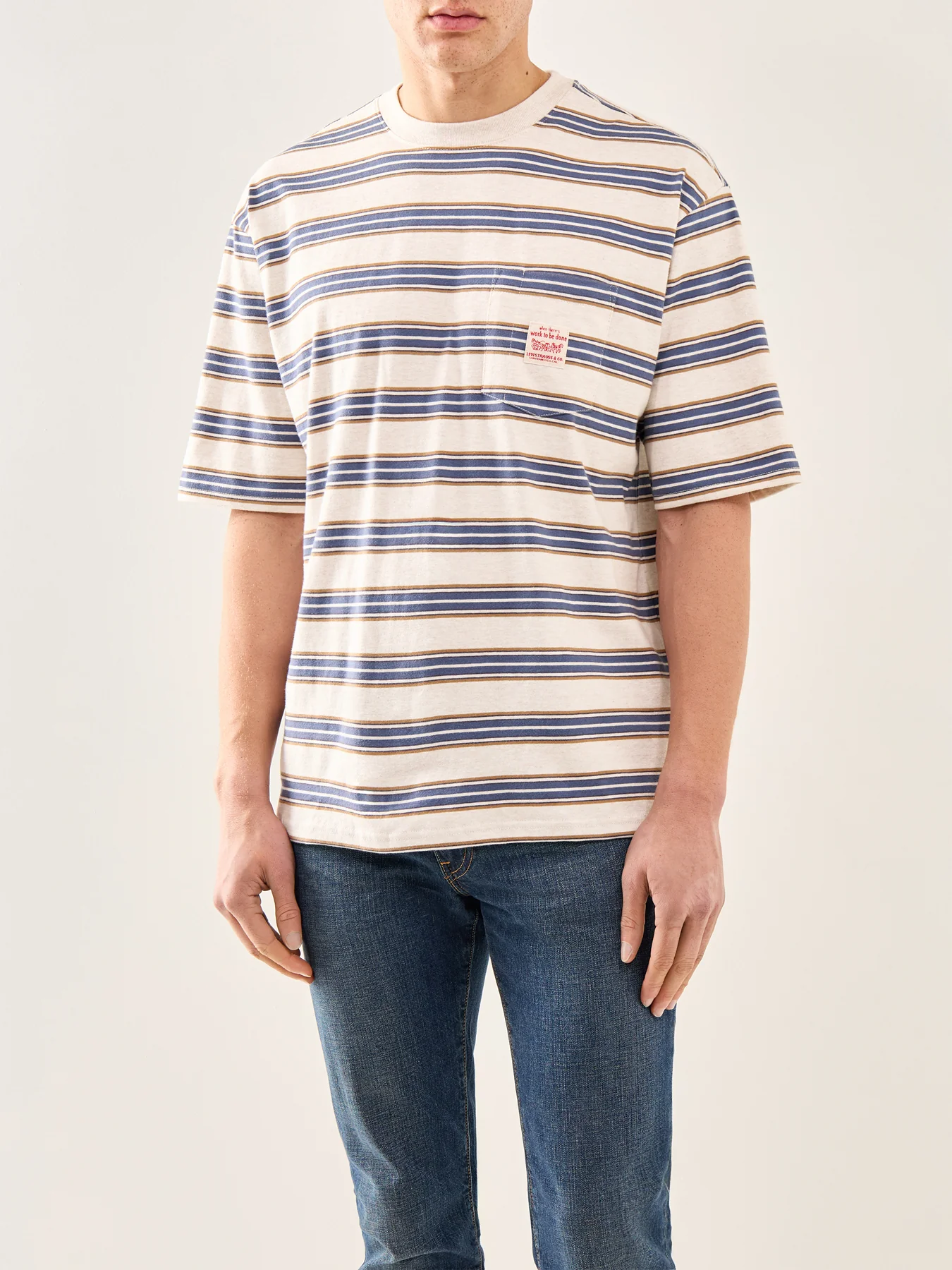 Workwear Stripe T-Shirt - Image 4