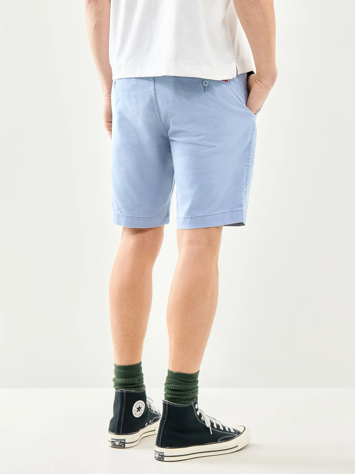 Chino Shorts Blue - Image 5