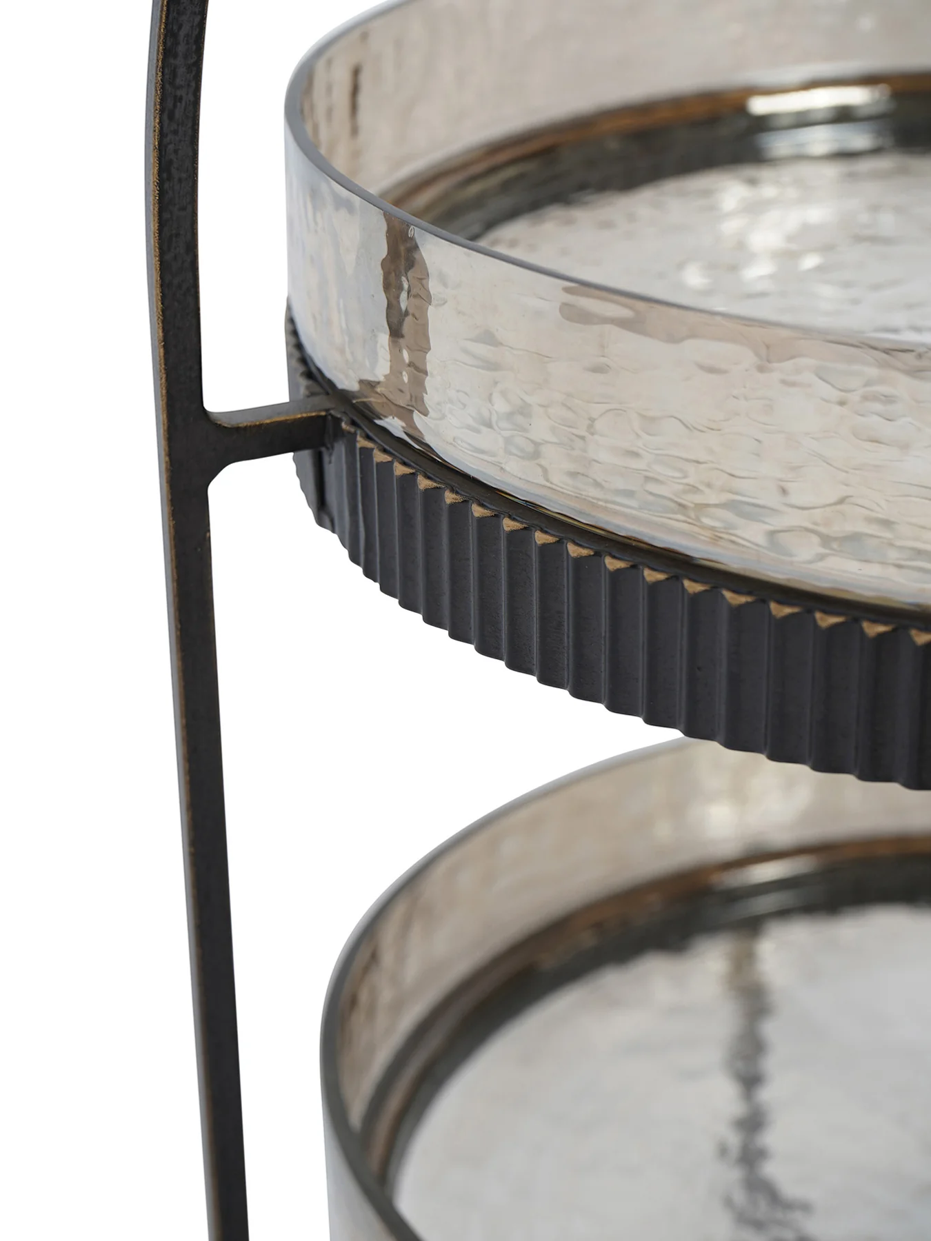 Beresford Glass Two Tier Cake Stand - Image 3