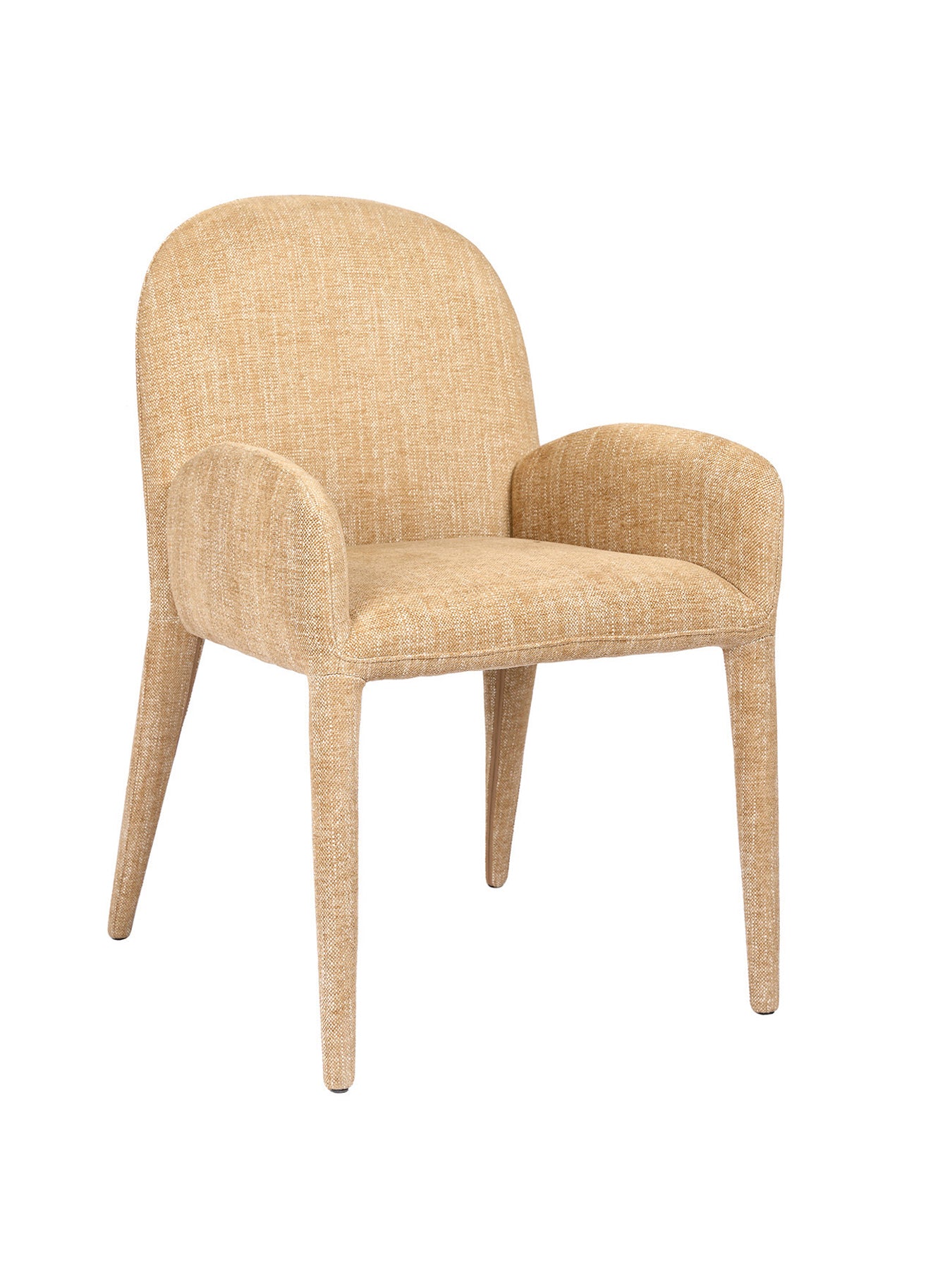 Eska Carver Upholstered Dining Chair Wheat - Image 3