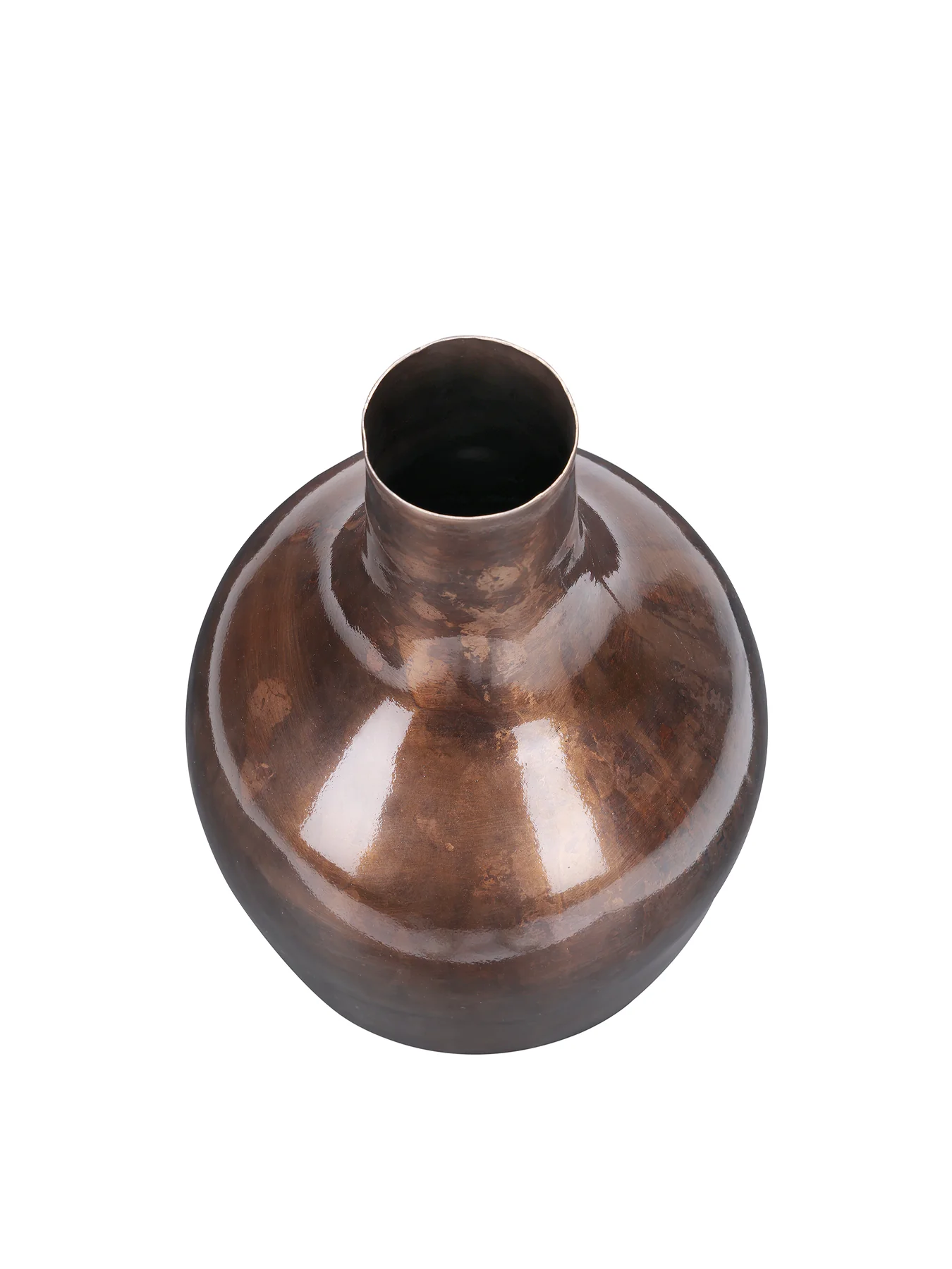 Tambora Copper Finish Vase Small - Image 2