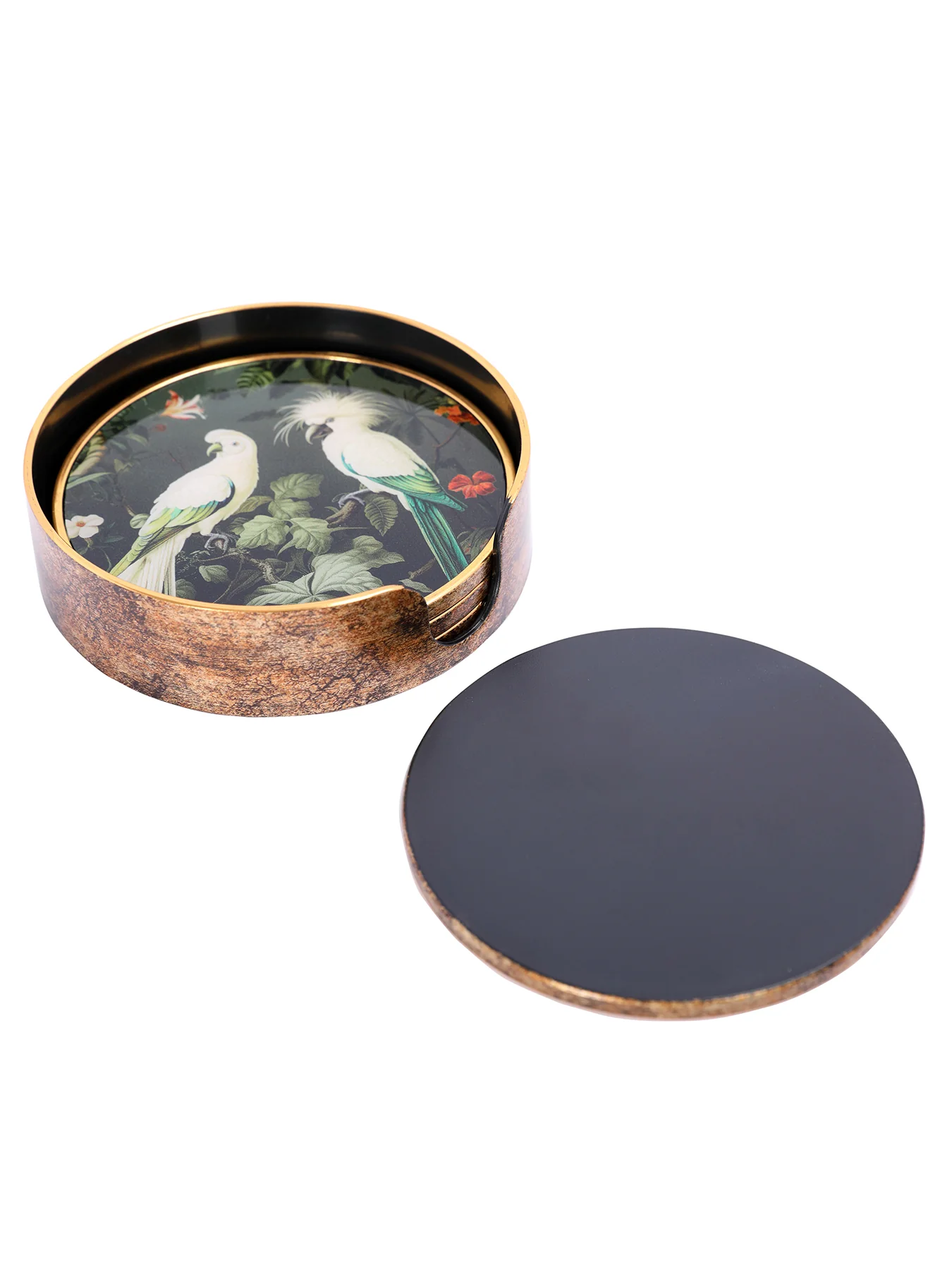 Tropical Birds Coaster Set - Image 3