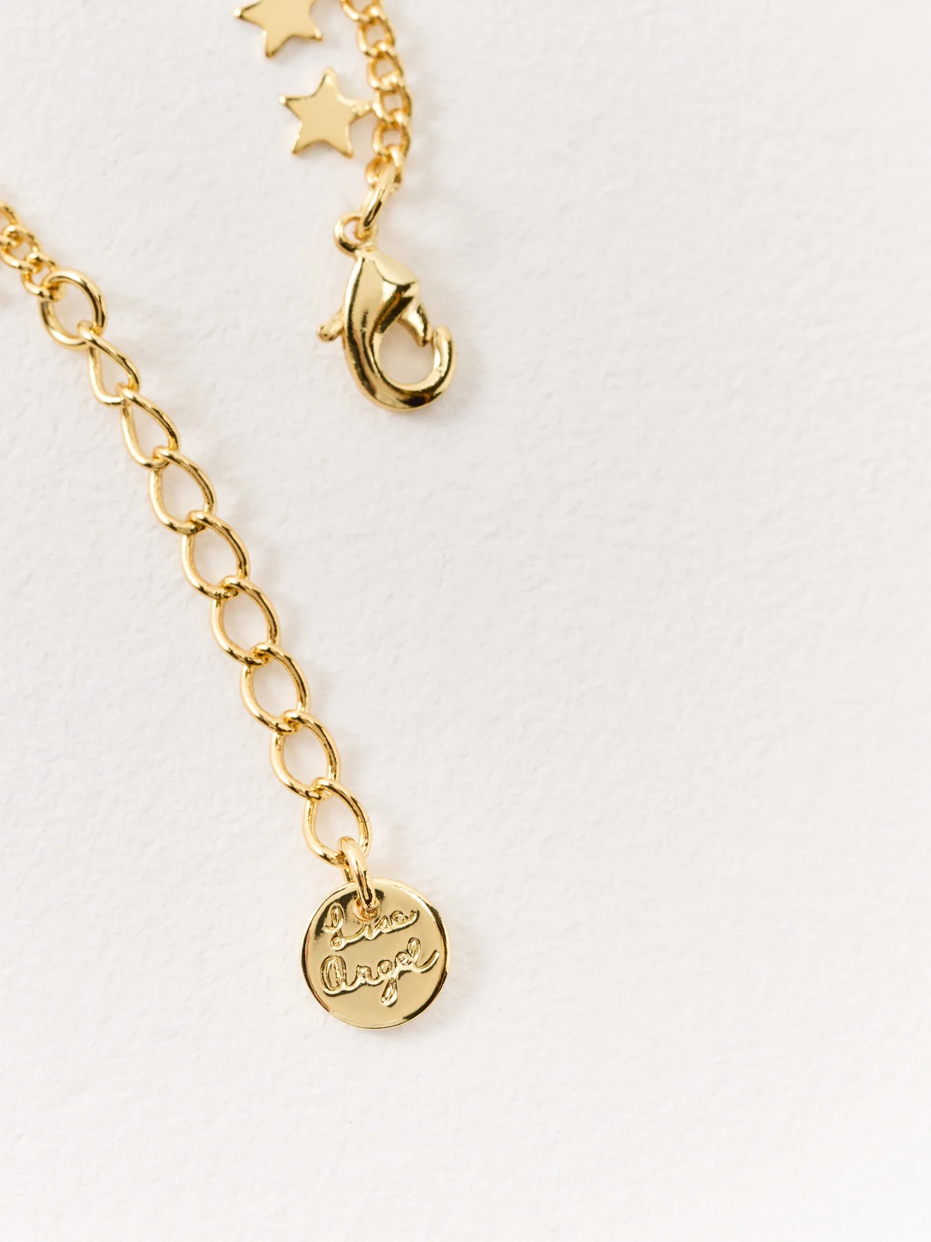 Star Charm Bracelet Gold - Image 3